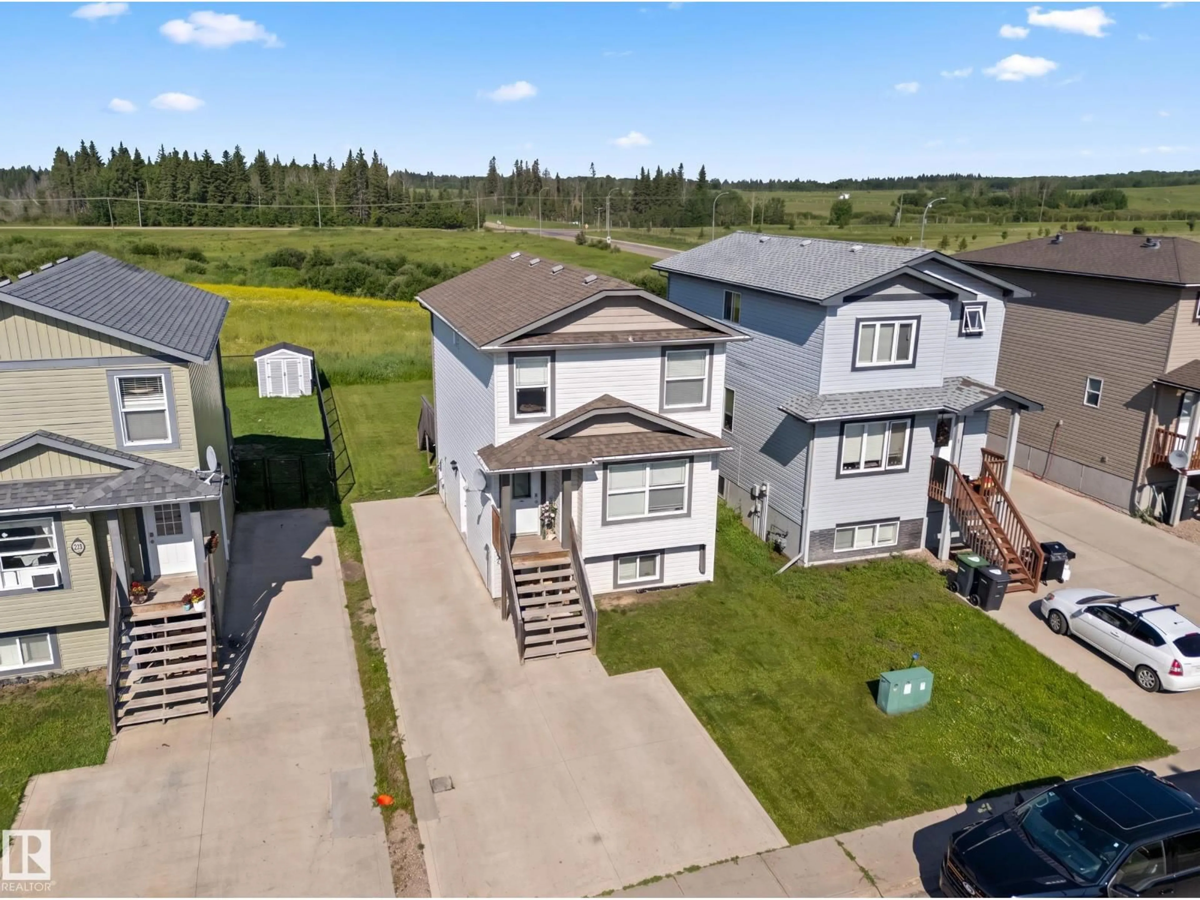 A pic from outside/outdoor area/front of a property/back of a property/a pic from drone, unknown for 110 26 ST, Cold Lake Alberta T9M0E3