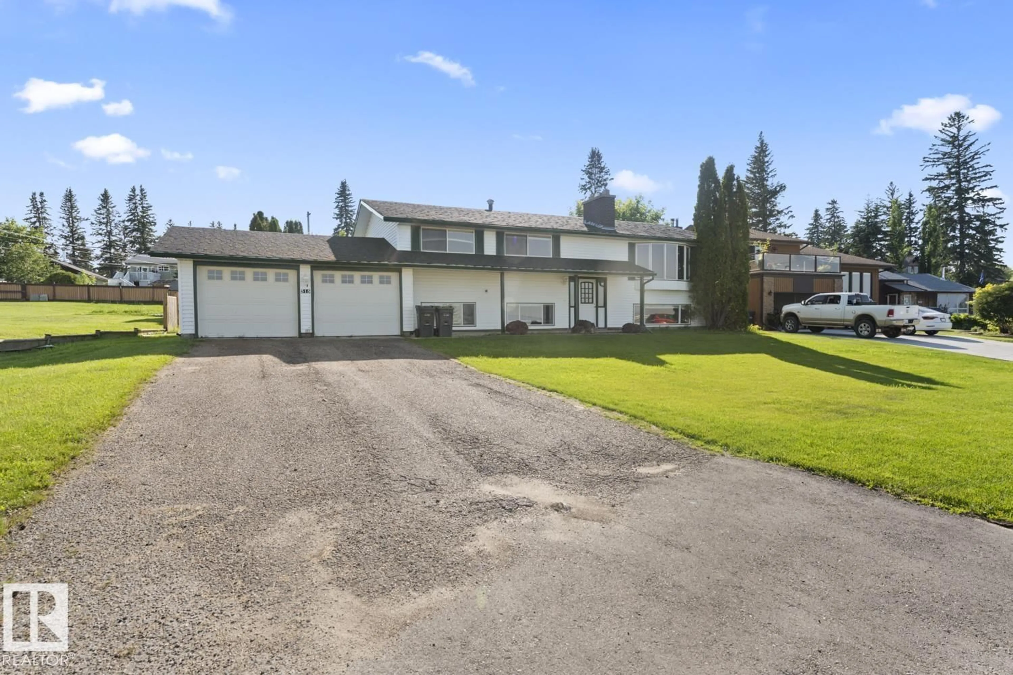 A pic from outside/outdoor area/front of a property/back of a property/a pic from drone, street for 315 LAKESHORE DR, Cold Lake Alberta T9M1A3