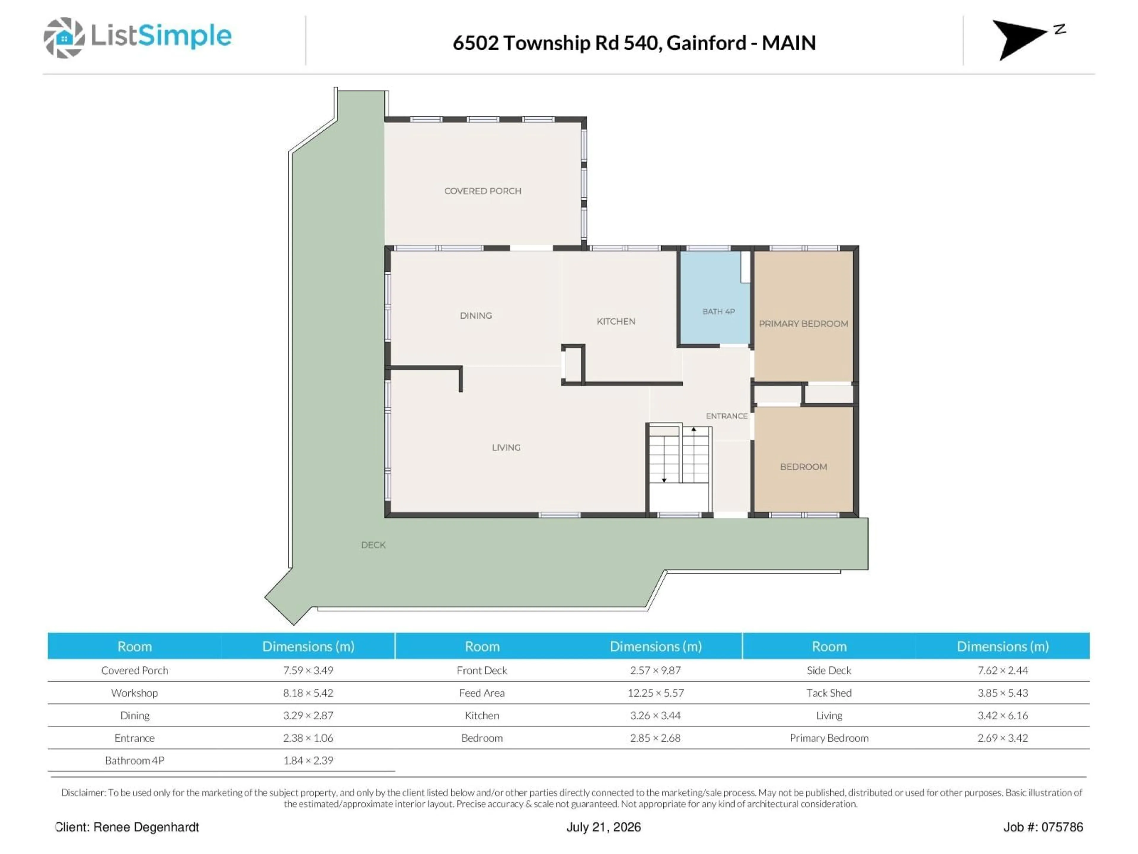 Floor plan for 6502 TWP ROAD, Rural Parkland County Alberta T0E0W0