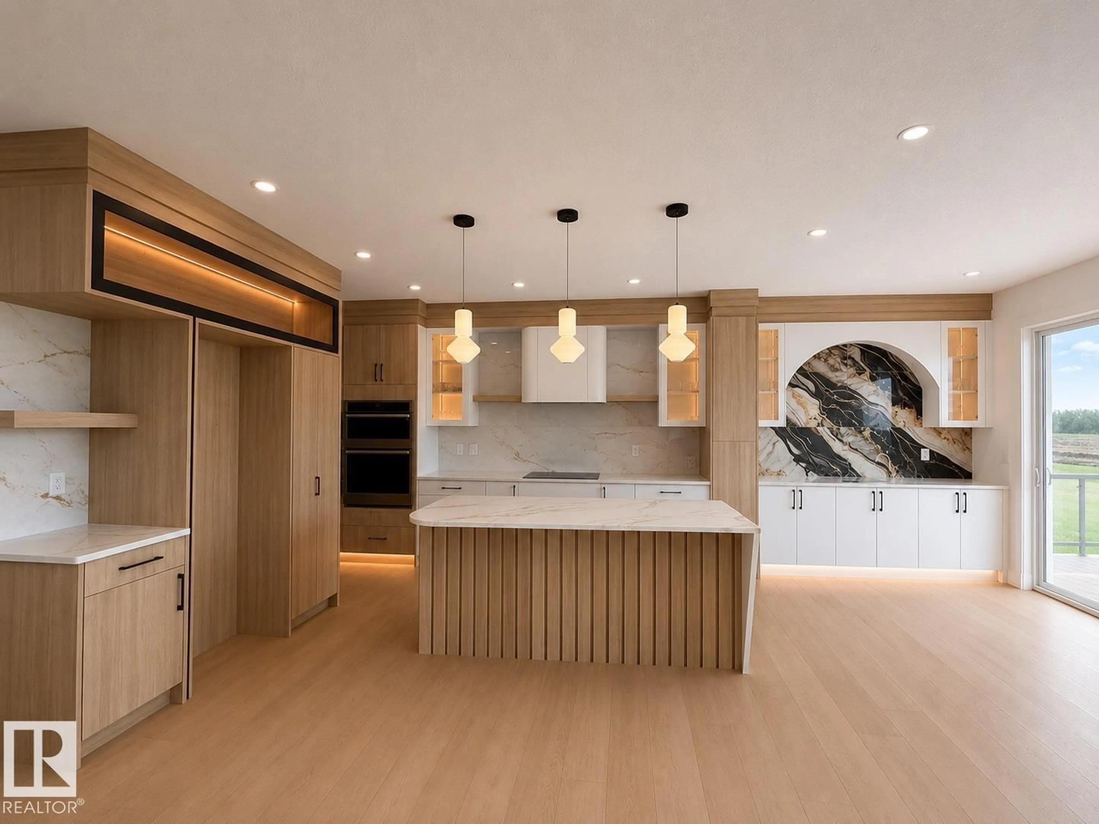 Contemporary kitchen, unknown for 4608 18 AVE SW, Edmonton Alberta T6X1A4