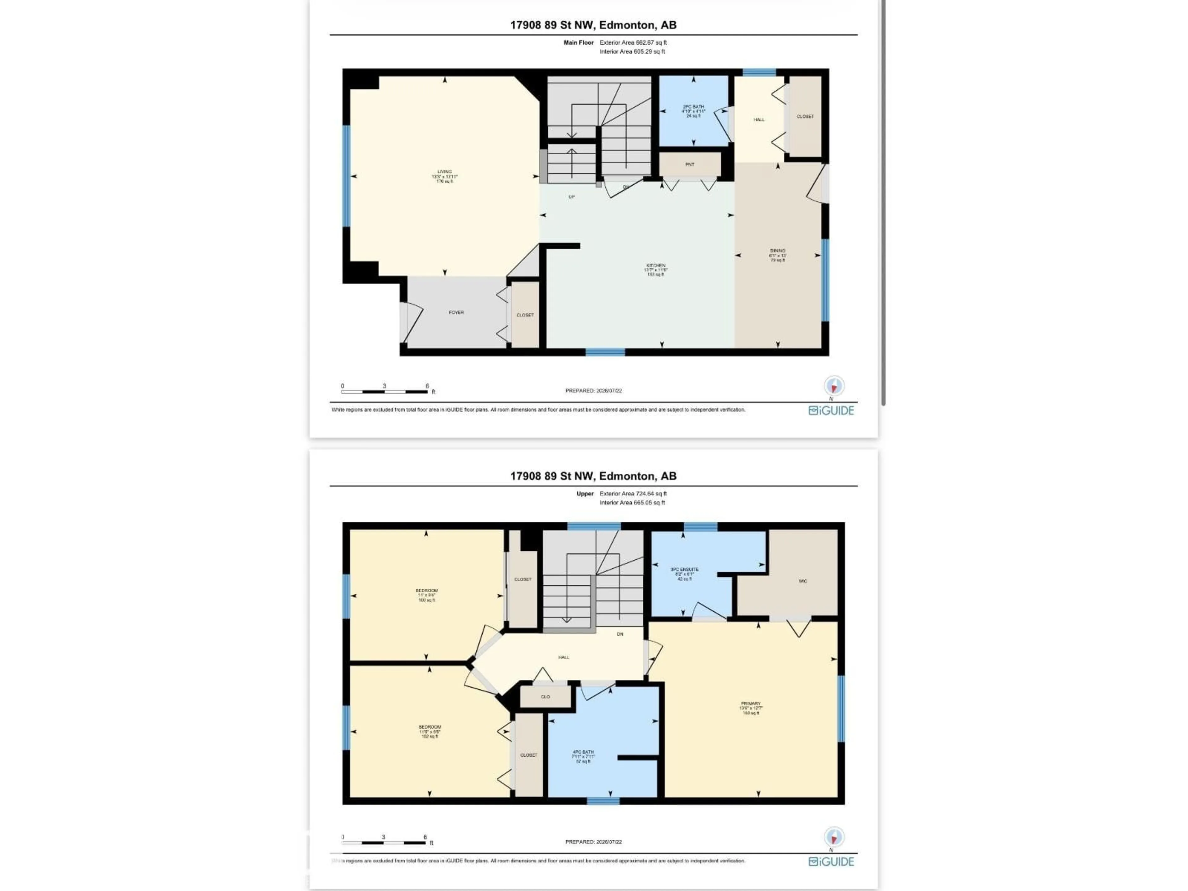 Floor plan for NW - 17908 89 ST, Edmonton Alberta T5Z0A6