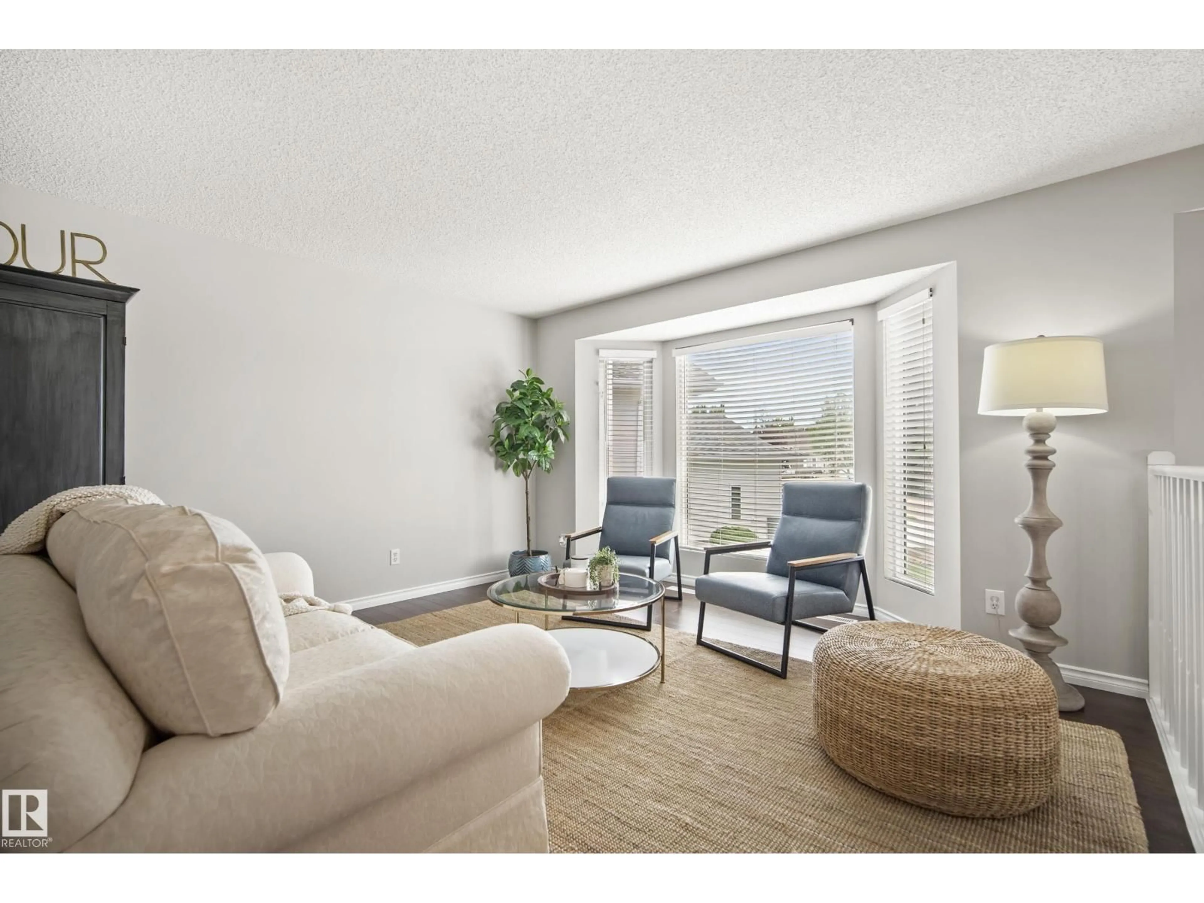 Living room with furniture, unknown for 75 CHARLTON CR, Sherwood Park Alberta T8H1S2