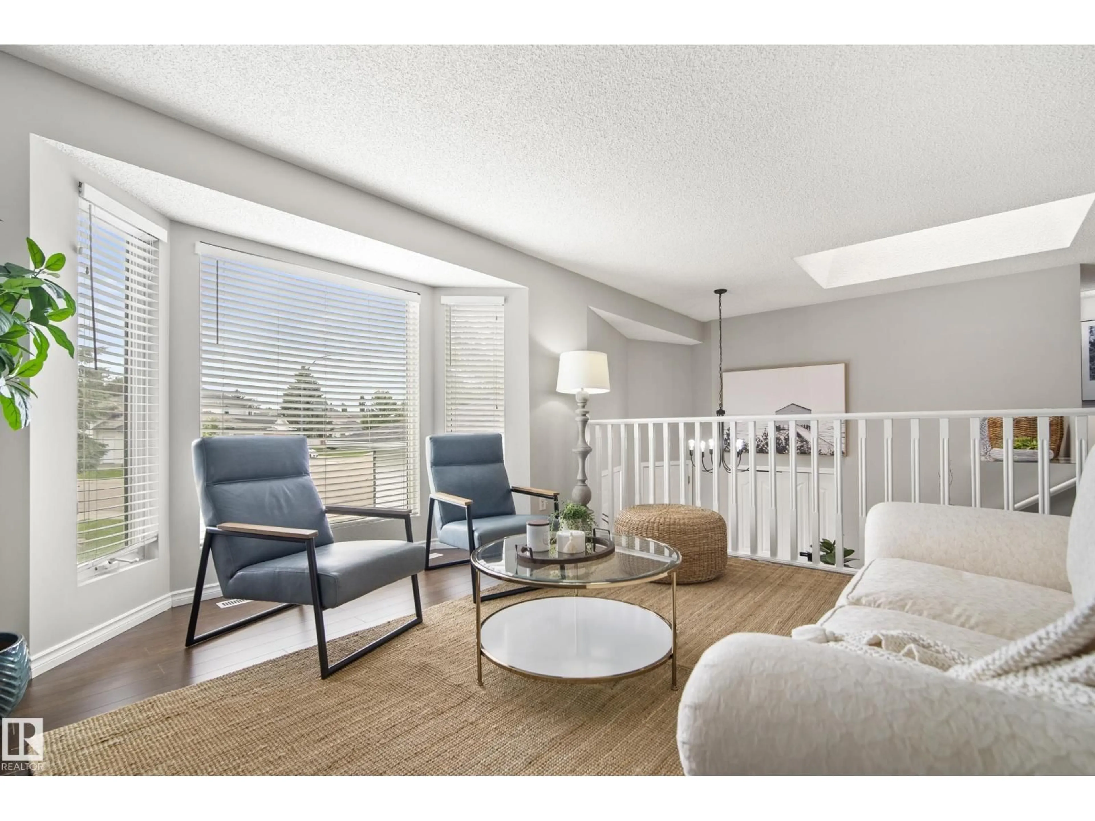Living room with furniture, unknown for 75 CHARLTON CR, Sherwood Park Alberta T8H1S2