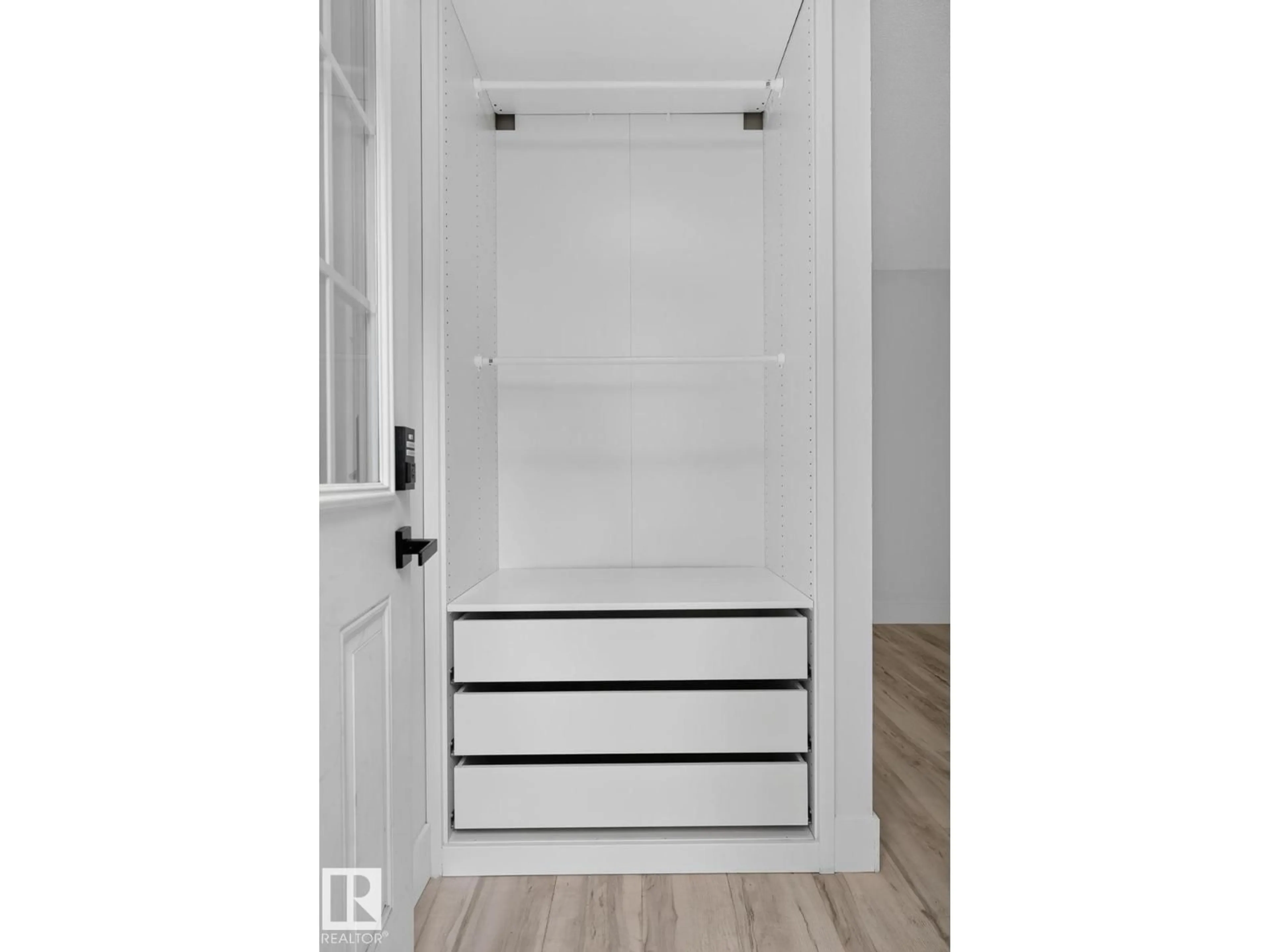 Storage room or clothes room or walk-in closet for NW - 9258 91 ST, Edmonton Alberta T6C3N8