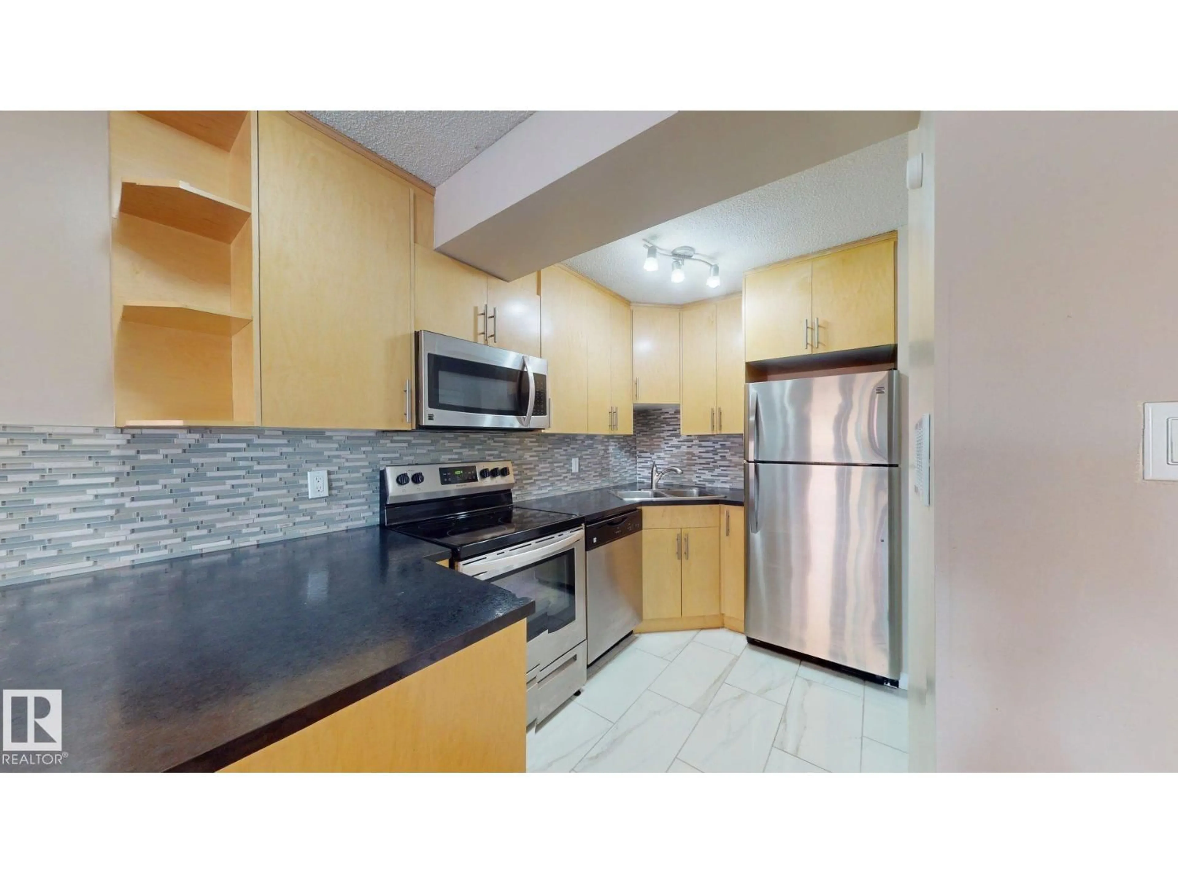 Standard kitchen, unknown for #307 - 10140 120 STREET, Edmonton Alberta T5K1Z8