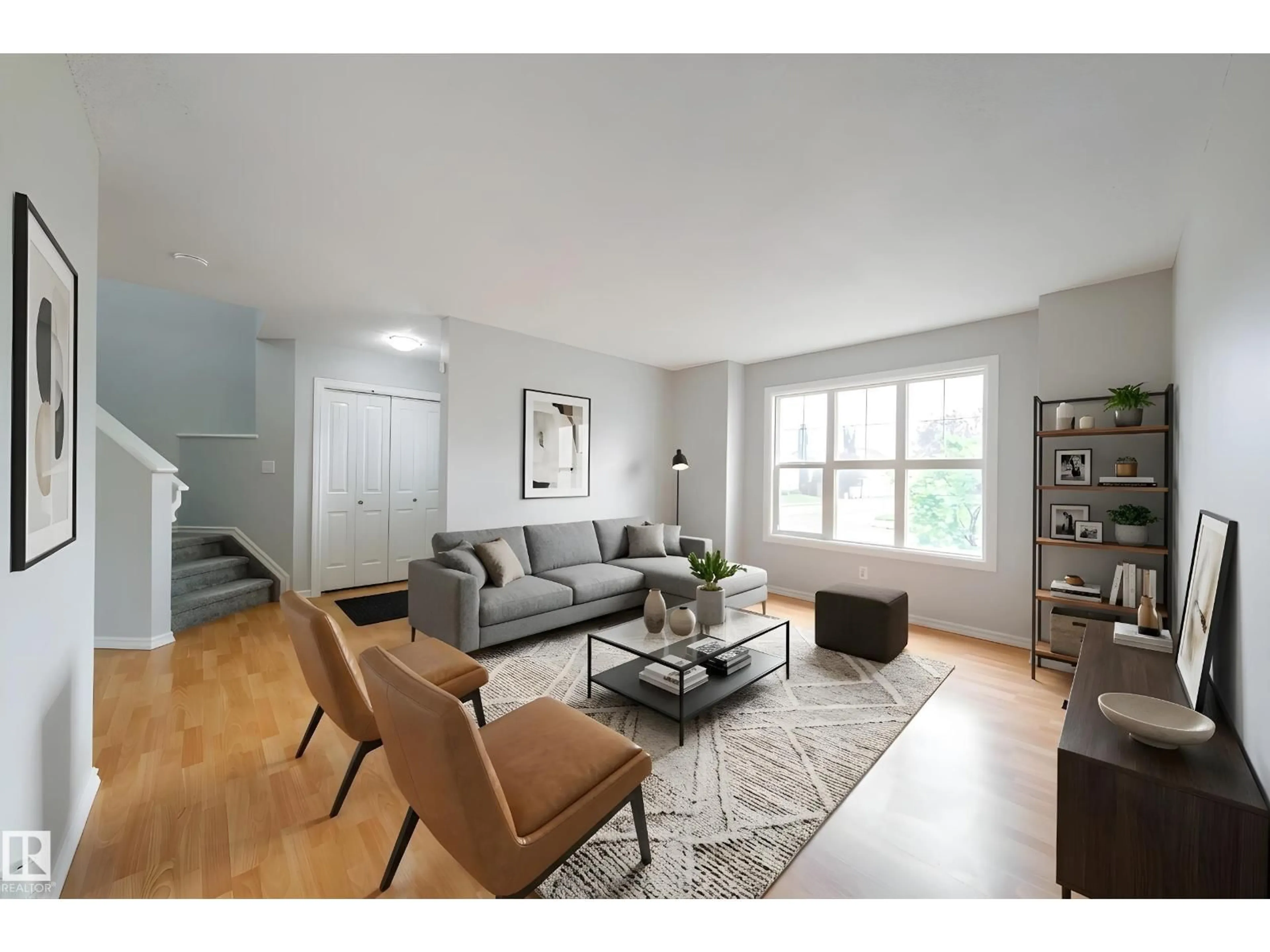 Living room with furniture, unknown for 16416 57 ST, Edmonton Alberta T5Y0A2