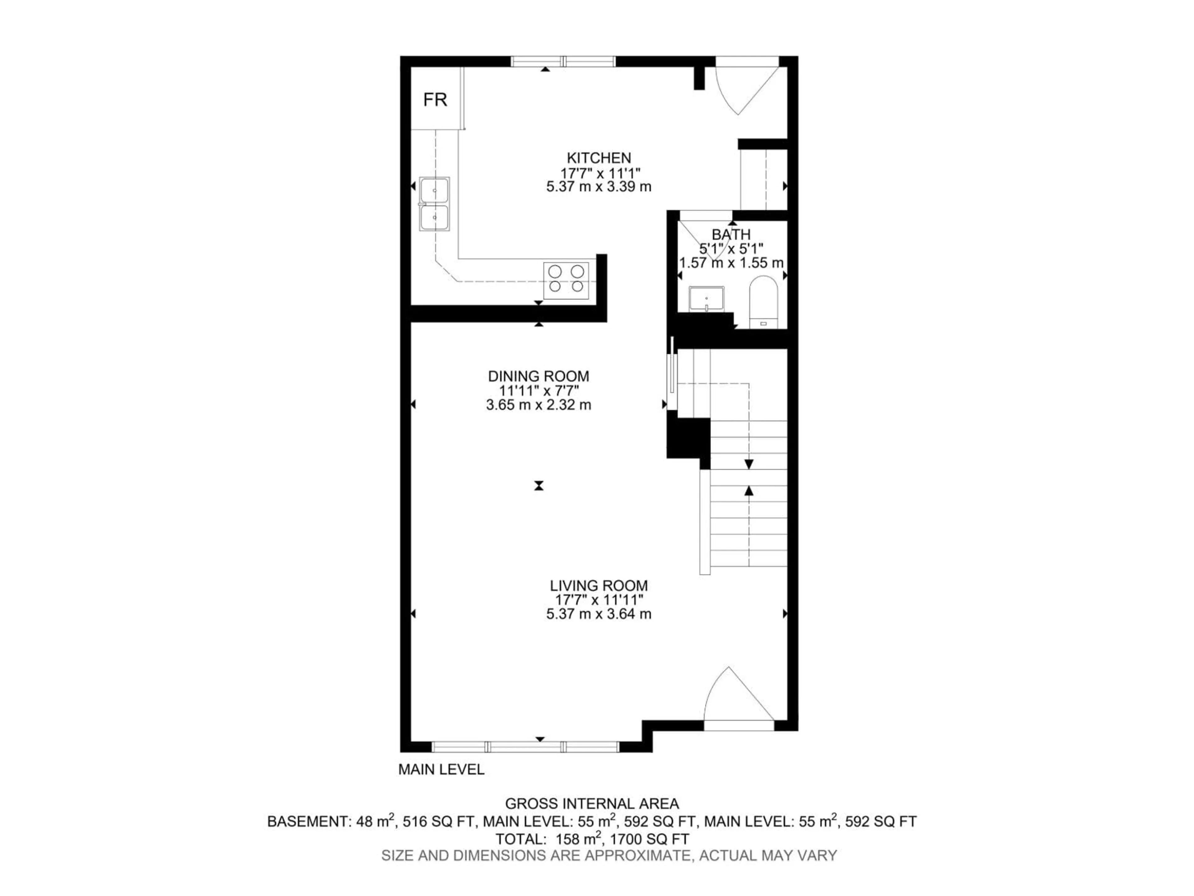 Floor plan for 18407 95A AV, Edmonton Alberta T5T3V7