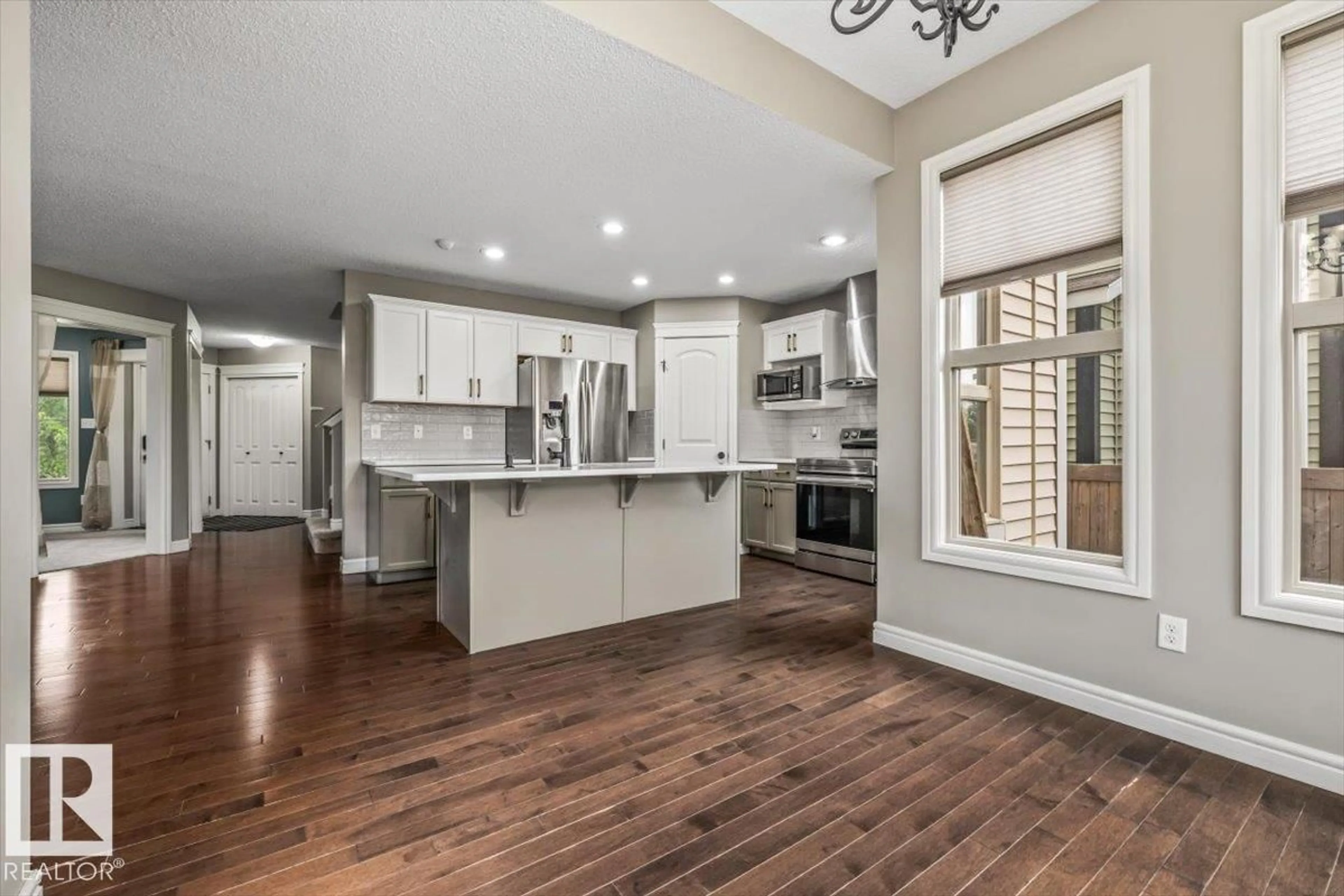 Open concept kitchen, unknown for SW - 1416 56 ST, Edmonton Alberta T6X1R5