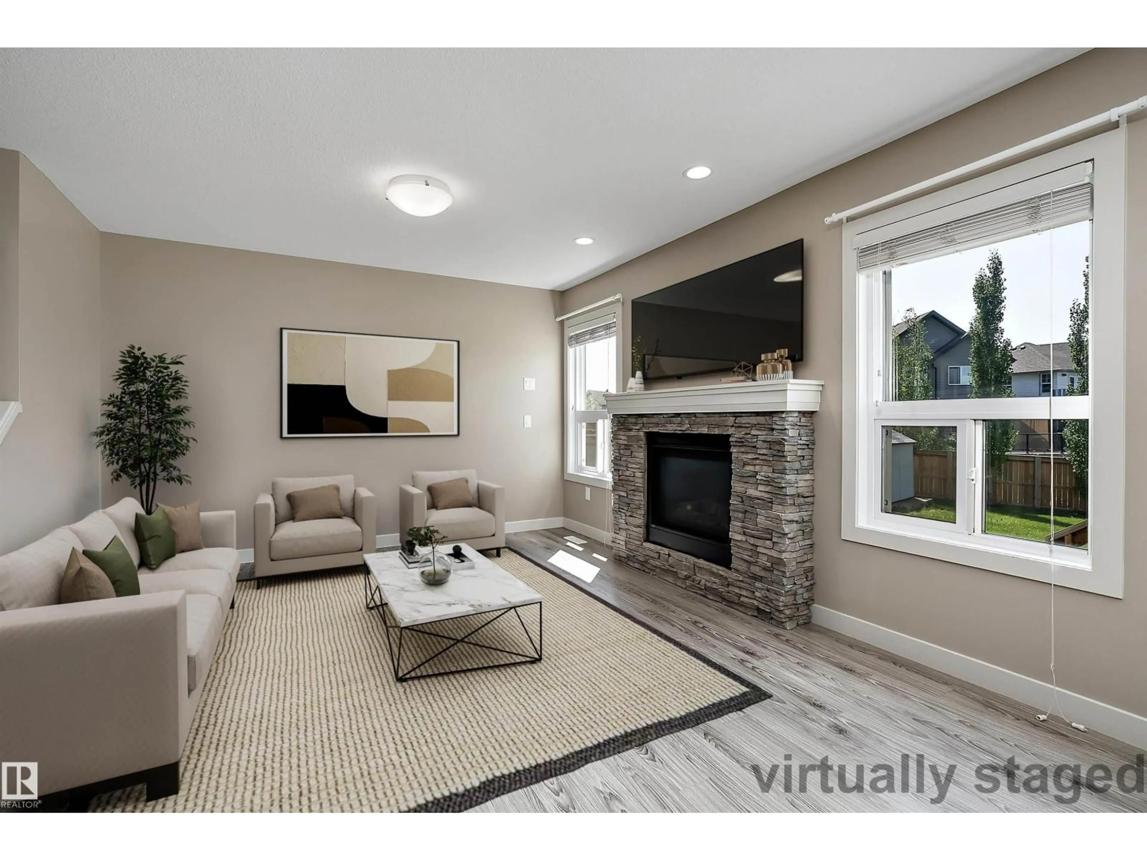Living room with furniture, unknown for 217 SUNPINE POINTE, Sherwood Park Alberta T8H0Z6