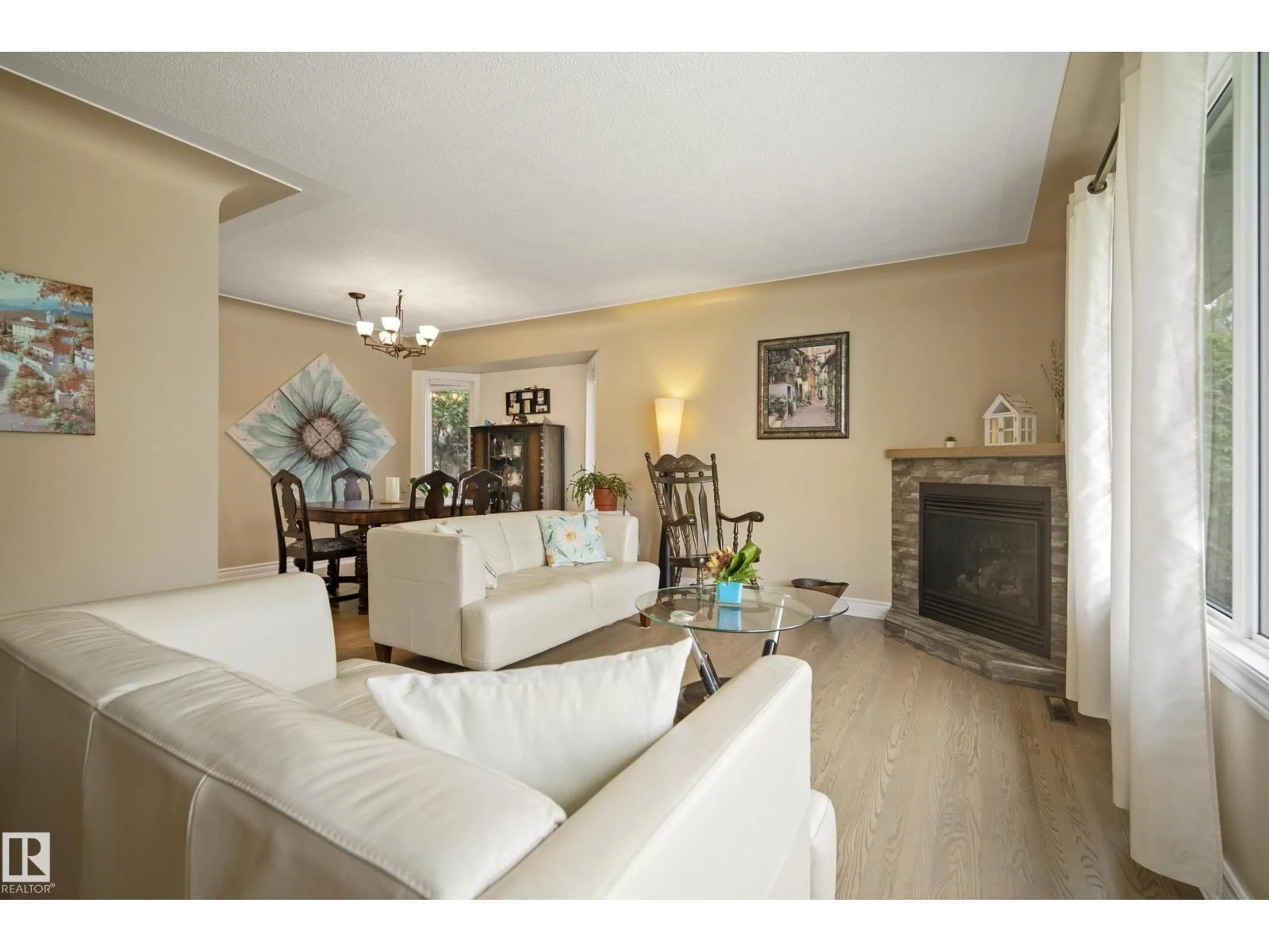 Living room with furniture, unknown for NW - 7215 96B AV, Edmonton Alberta T6B1B9