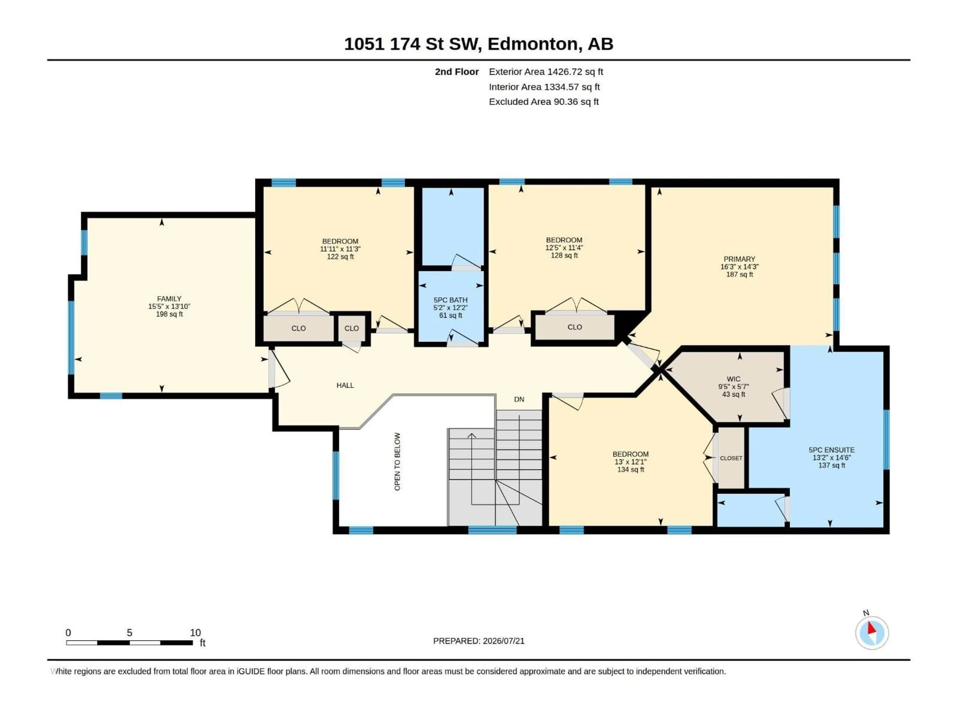 Floor plan for 1051 174 ST, Edmonton Alberta T6W1Z6