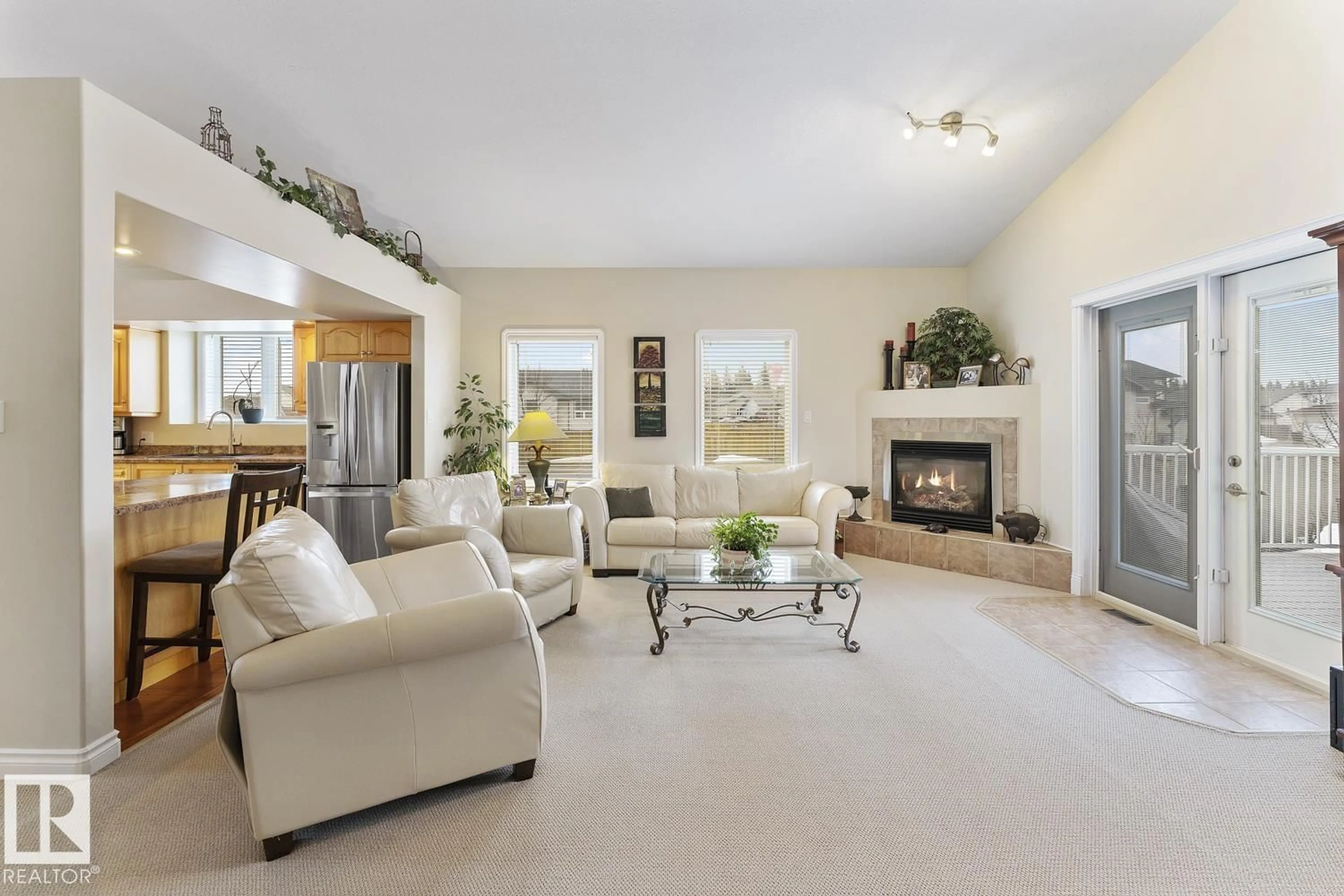 Living room with furniture, ceramic/tile floor for 2602 6 AV, Cold Lake Alberta T9M1M6