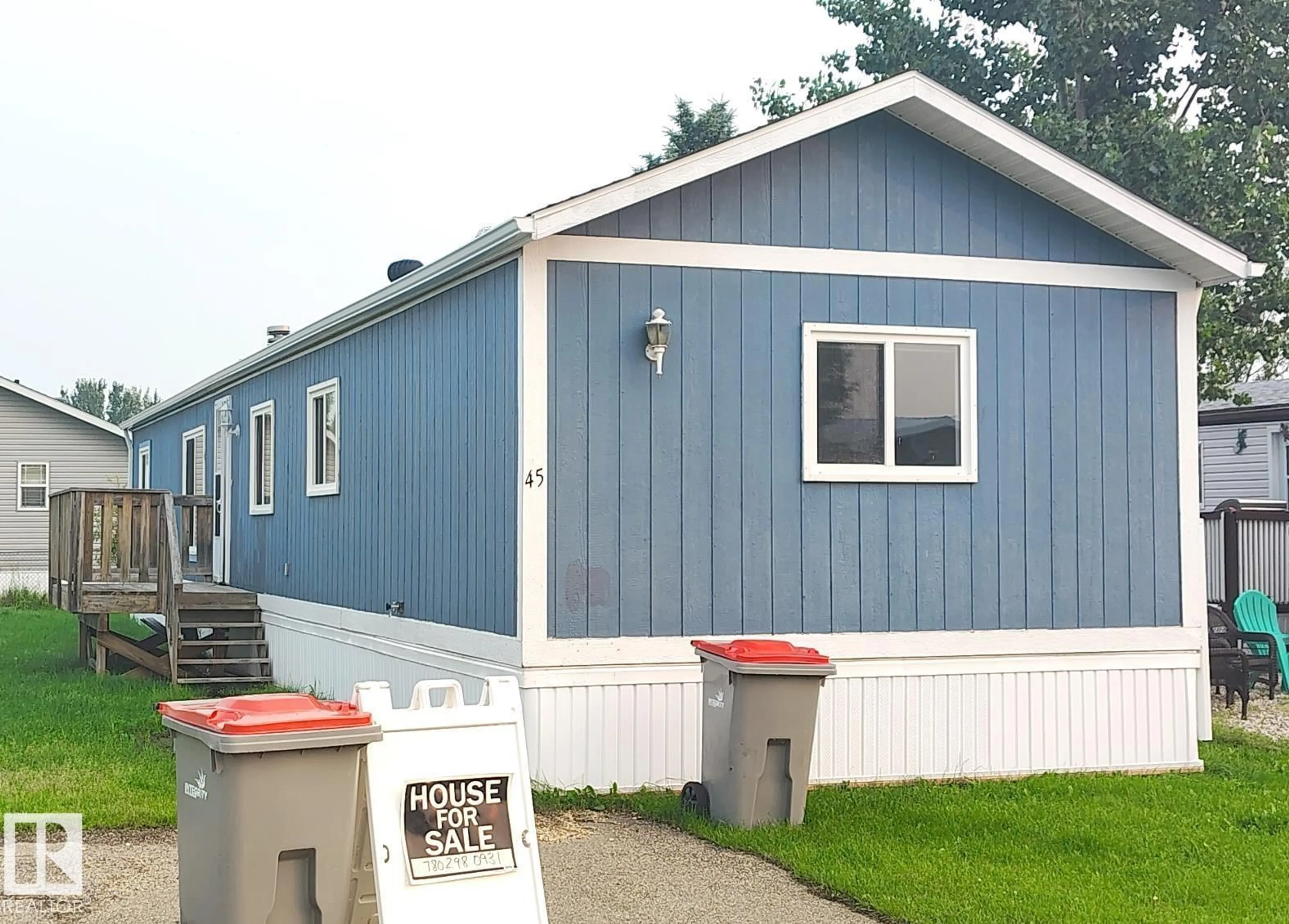Home with vinyl exterior material, unknown for 45 - 4819 51 AVENUE, Millet Alberta T0C1Z0