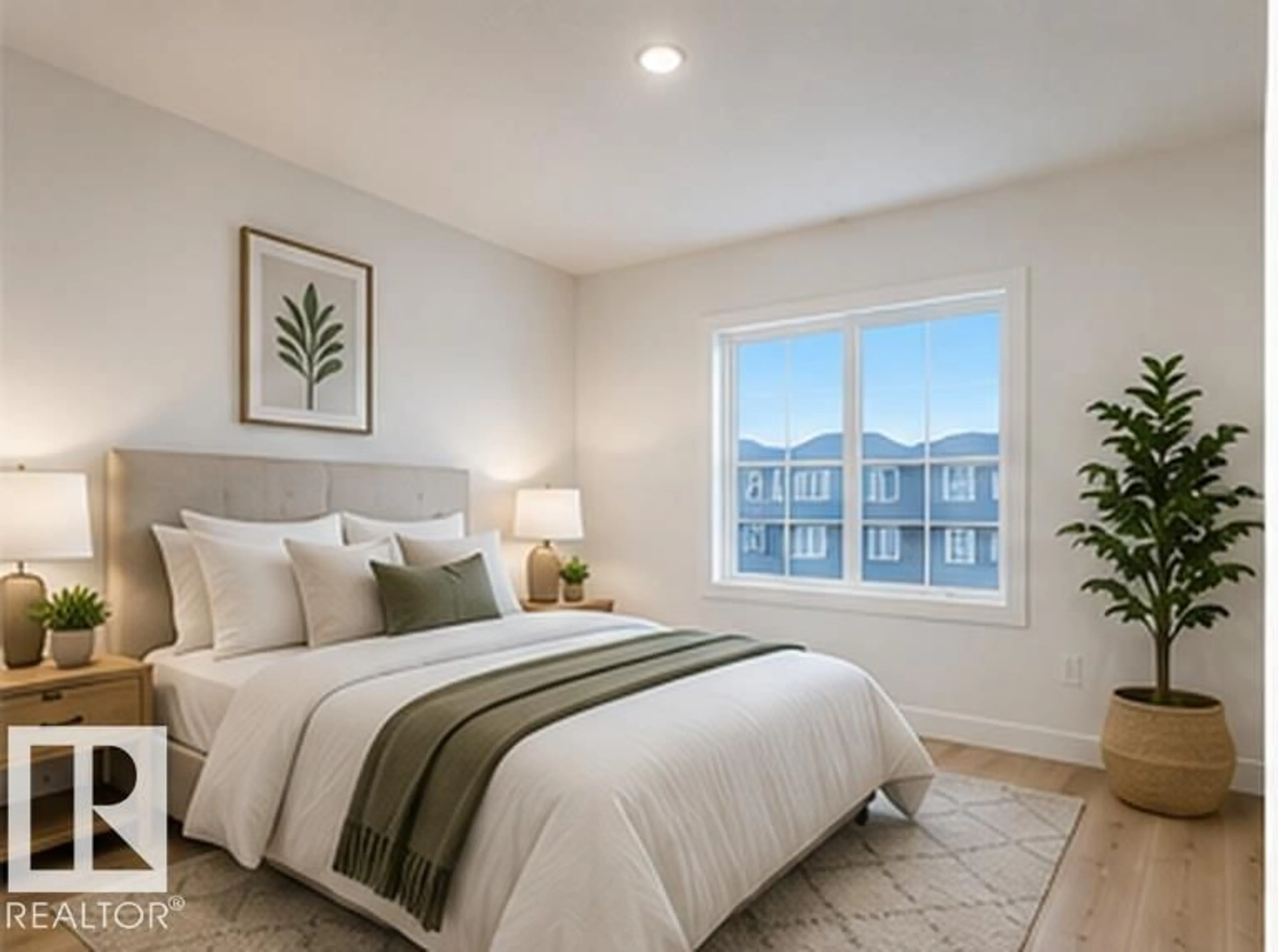 Bedroom with bed, unknown for 3320 CHICKADEE DR, Edmonton Alberta T5S0V4