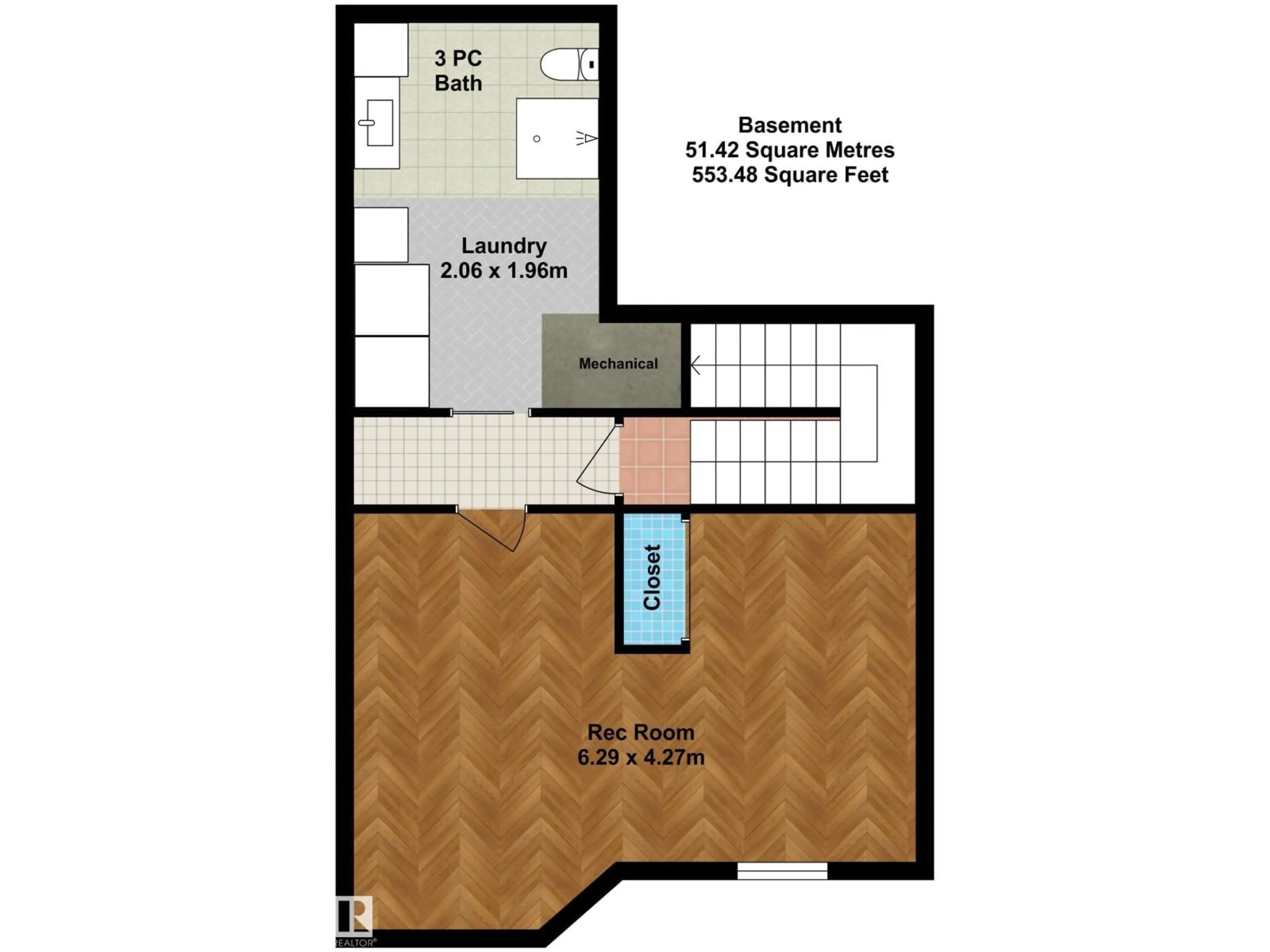 Floor plan for 7539 188 STREET, Edmonton Alberta T5T5W9