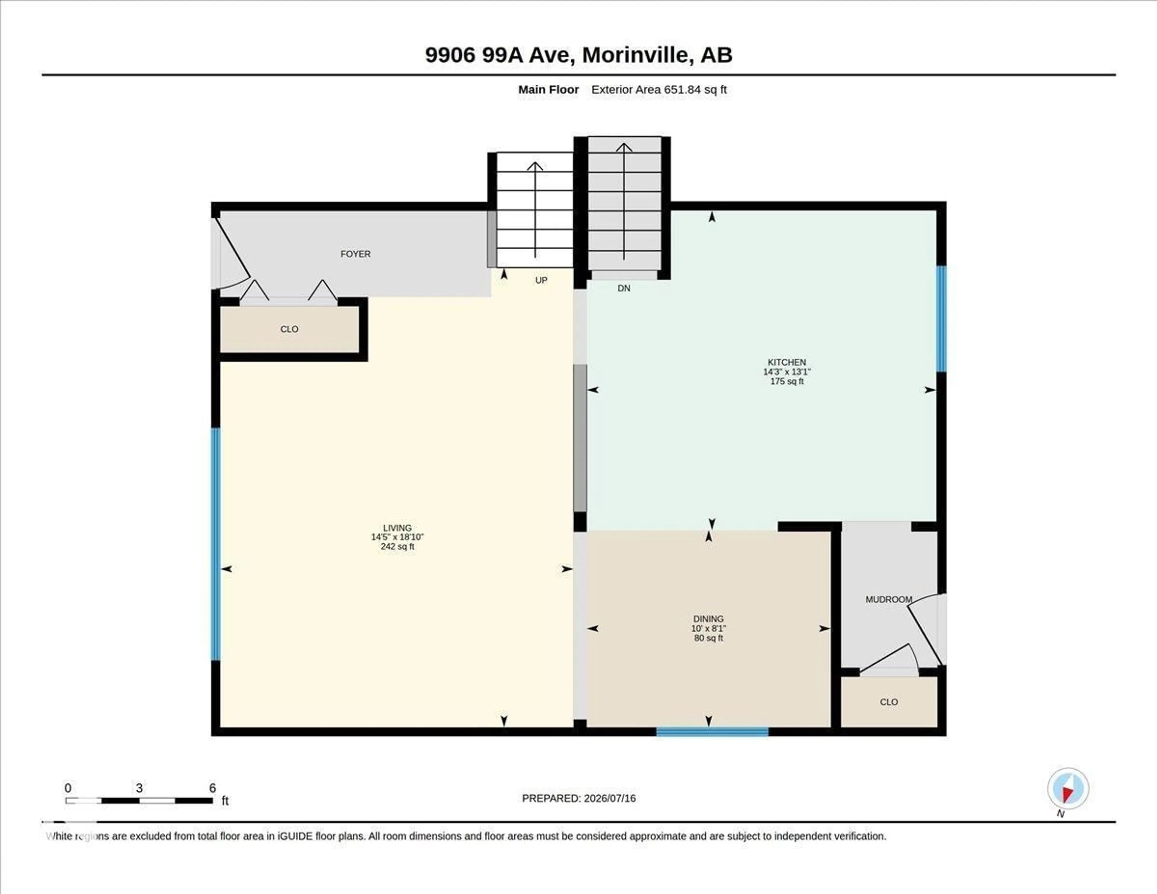 Floor plan for 9906 98A ST, Morinville Alberta T8R1G6