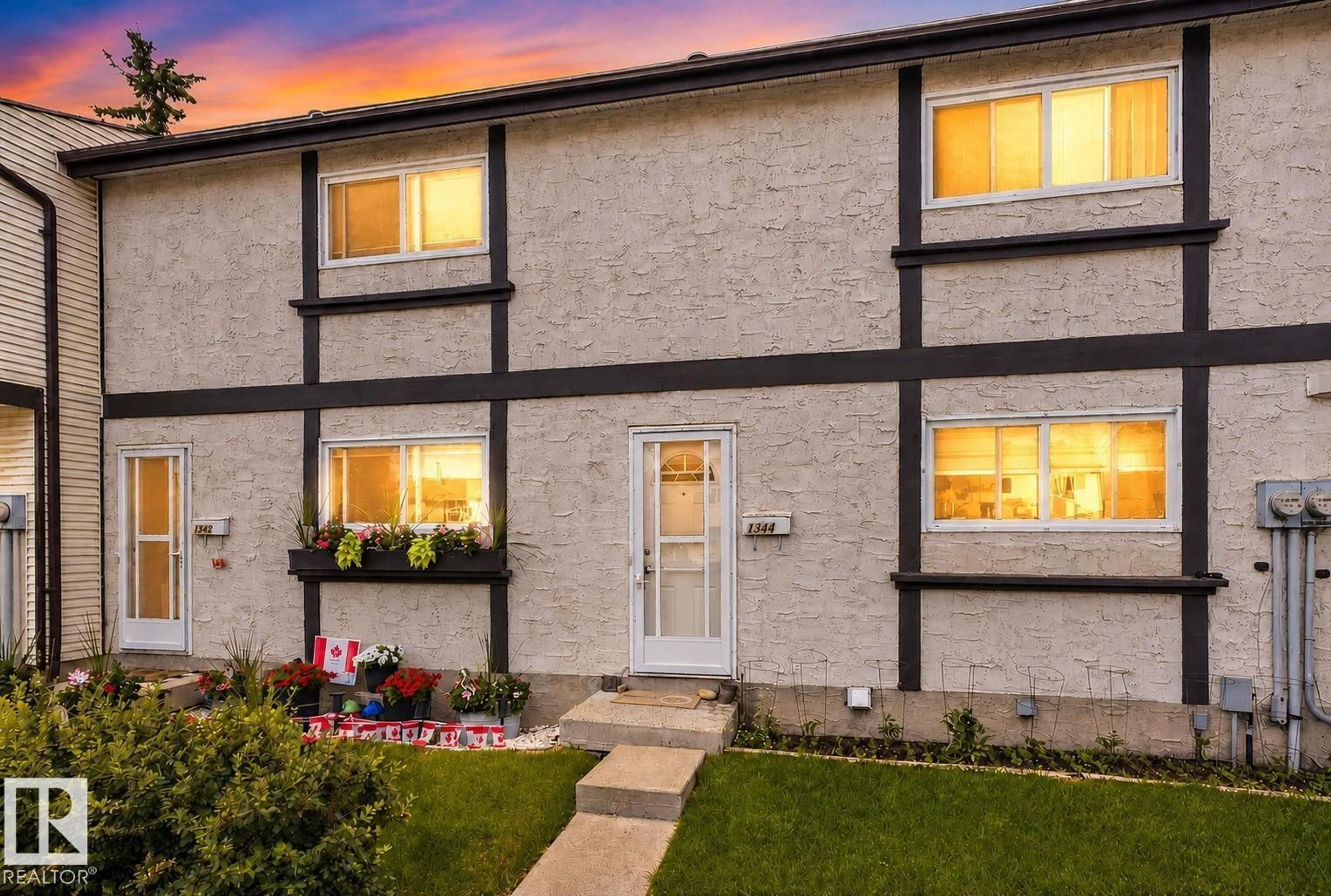 Home with brick exterior material, street for 1344 LAKEWOOD ROAD, Edmonton Alberta T6K3P2