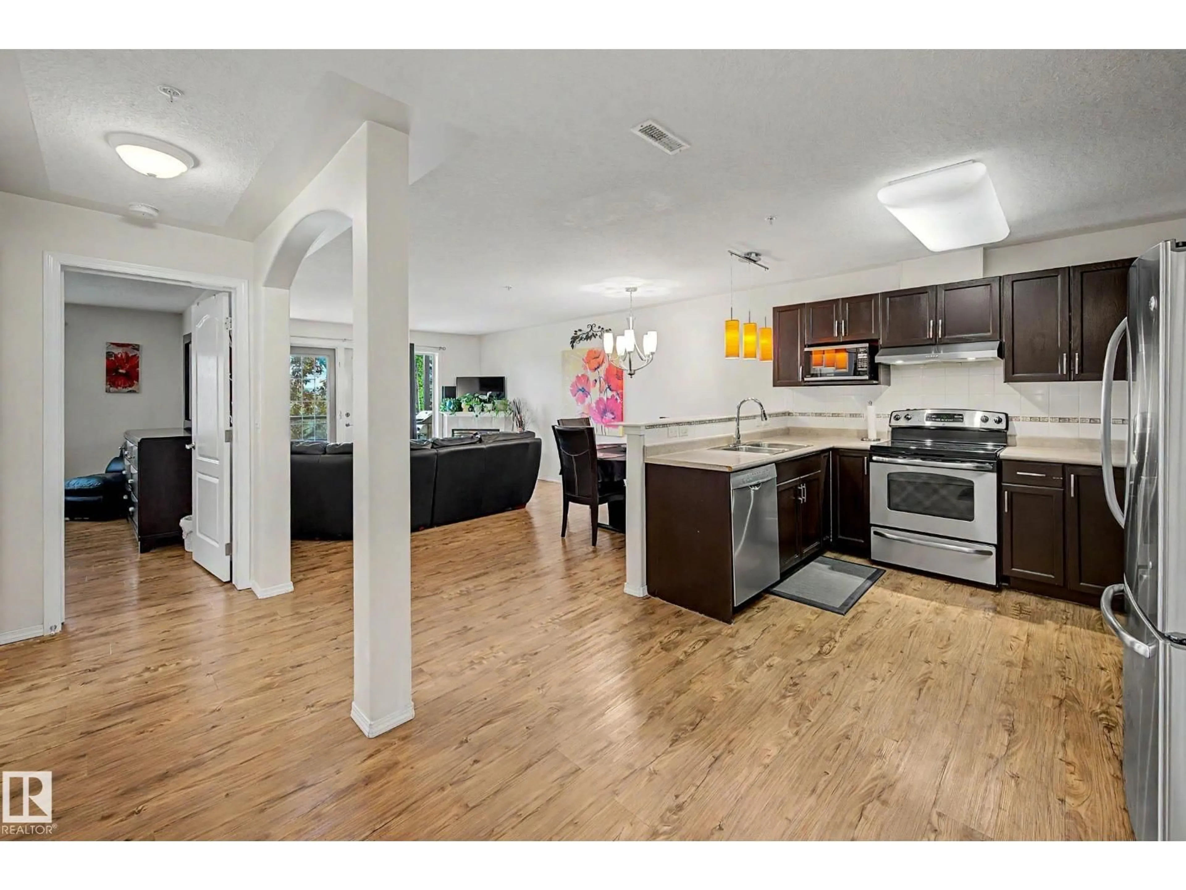 Open concept kitchen, unknown for 209 - 237 YOUVILLE DR, Edmonton Alberta T6L7G2