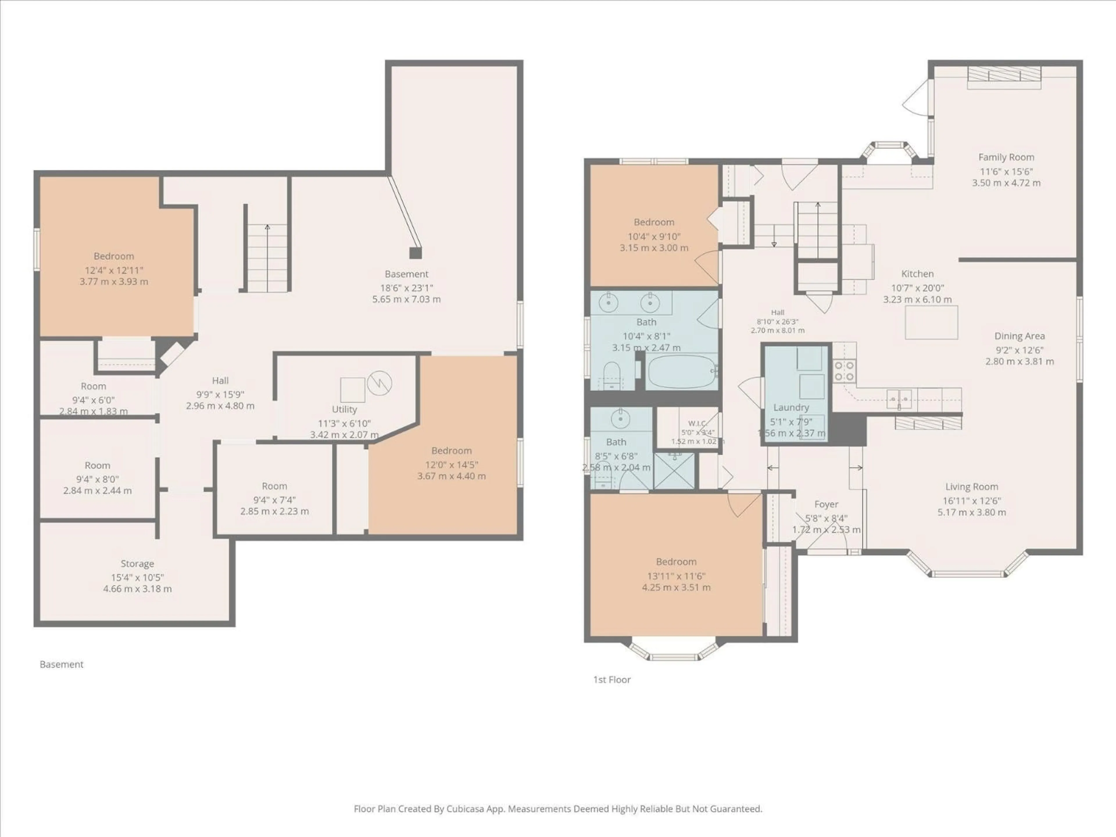 Floor plan for 9806 84 ST, Fort Saskatchewan Alberta T8L3H2