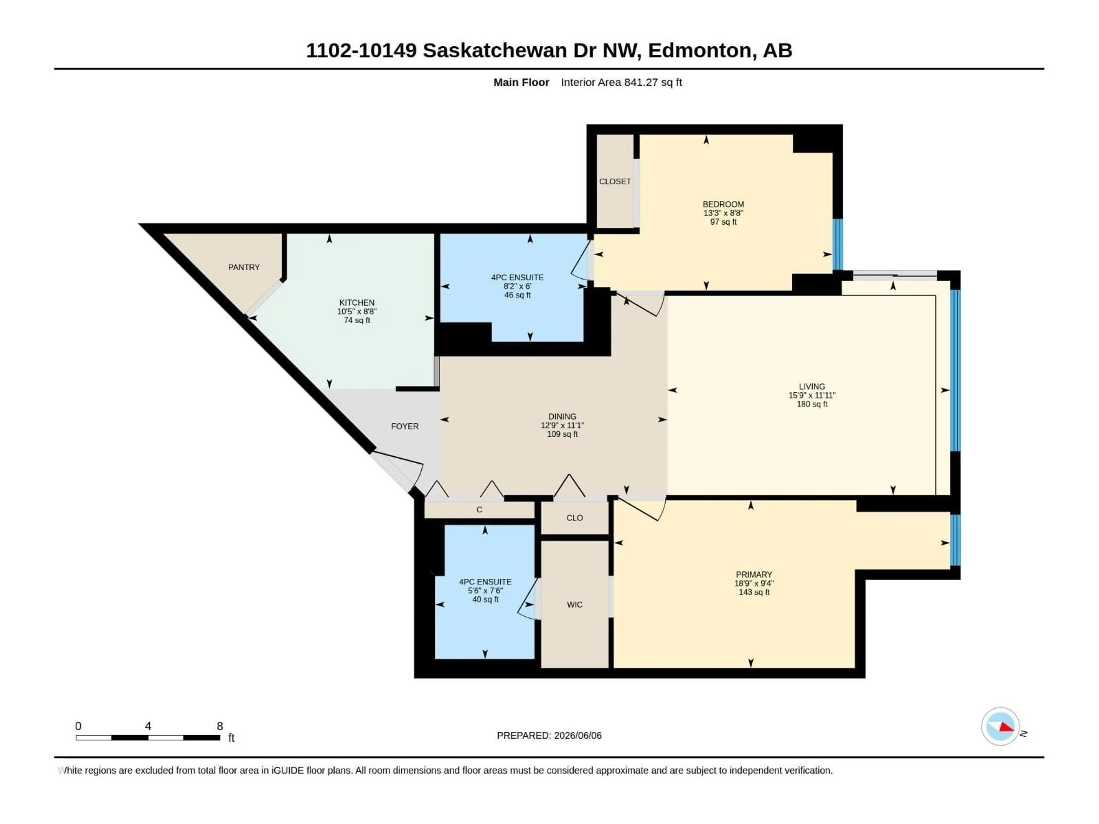 Floor plan for 1102 SASKATCHEWAN DR, Edmonton Alberta T6E6B6