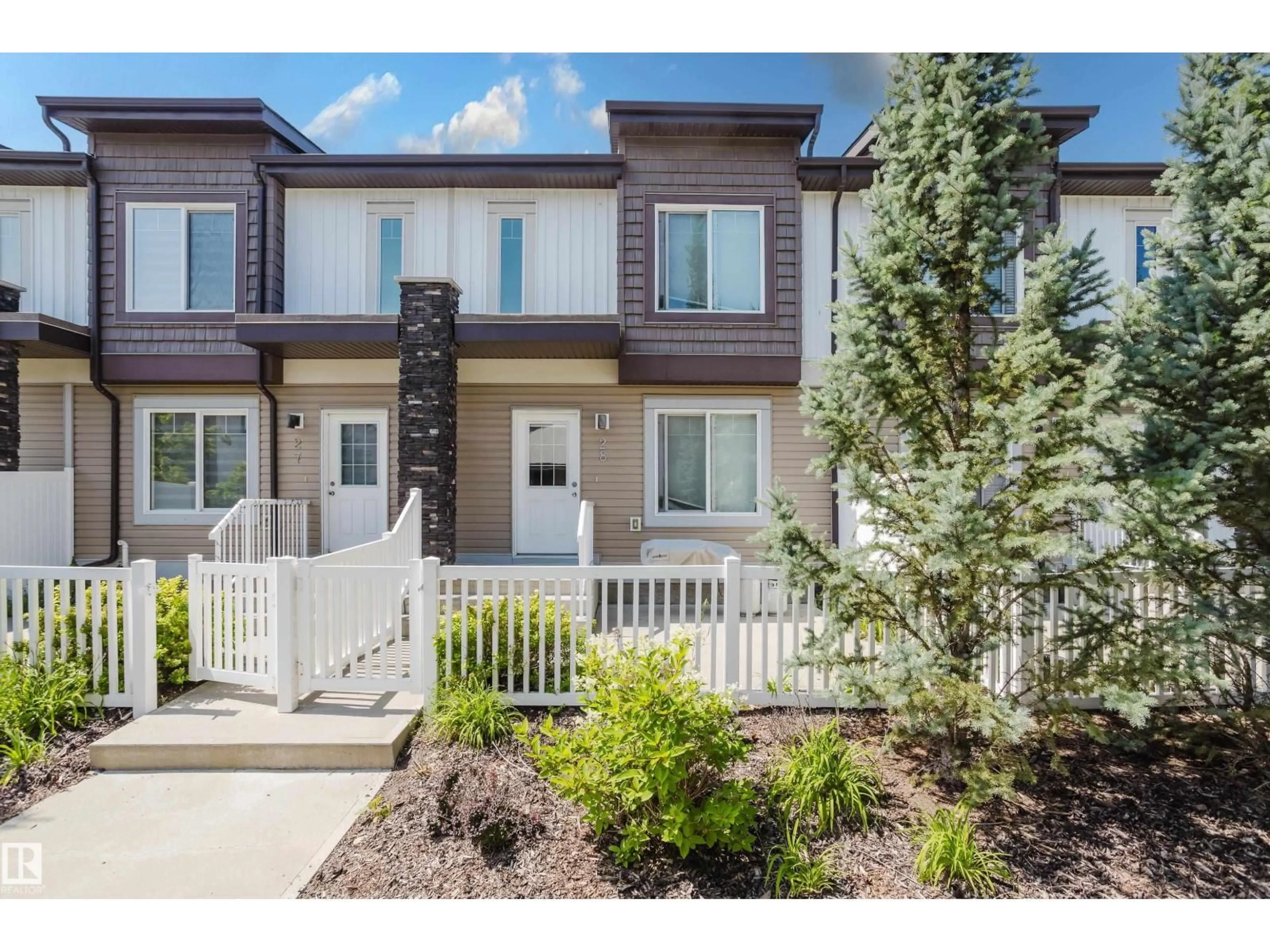 Home with vinyl exterior material, street for #28 - 2215 24 ST, Edmonton Alberta T6T1A6