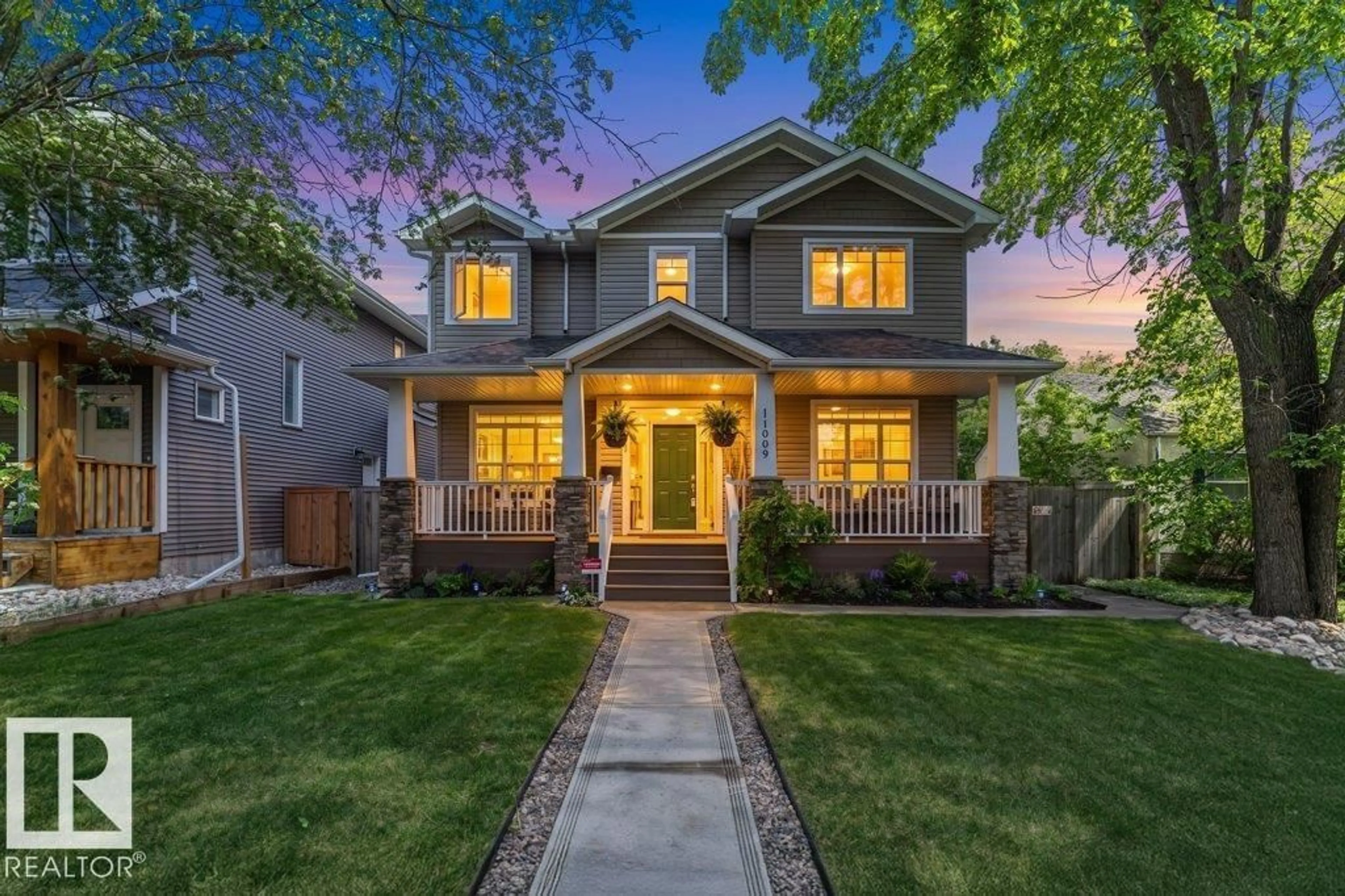 Home with brick exterior material, street for NW - 11009 131 ST, Edmonton Alberta T5M1B9