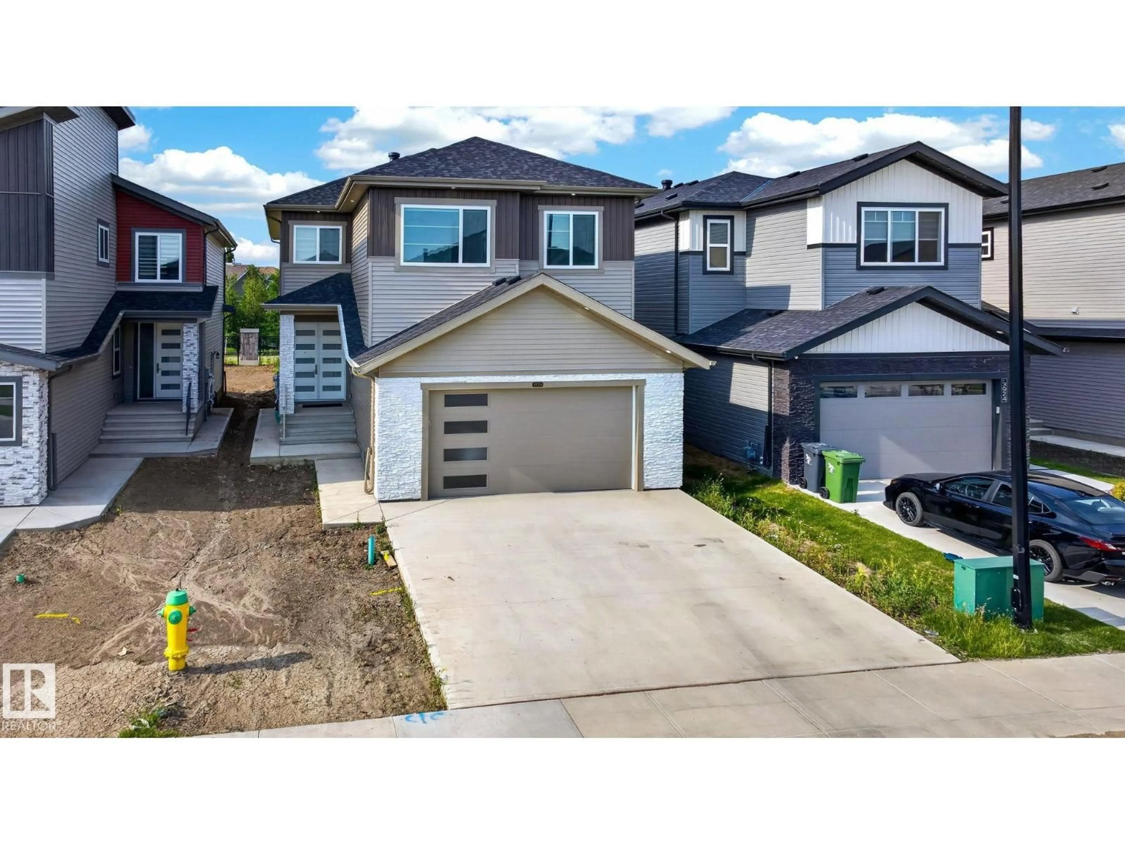 A pic from outside/outdoor area/front of a property/back of a property/a pic from drone, street for 3926 41 AV, Beaumont Alberta T4X3B6