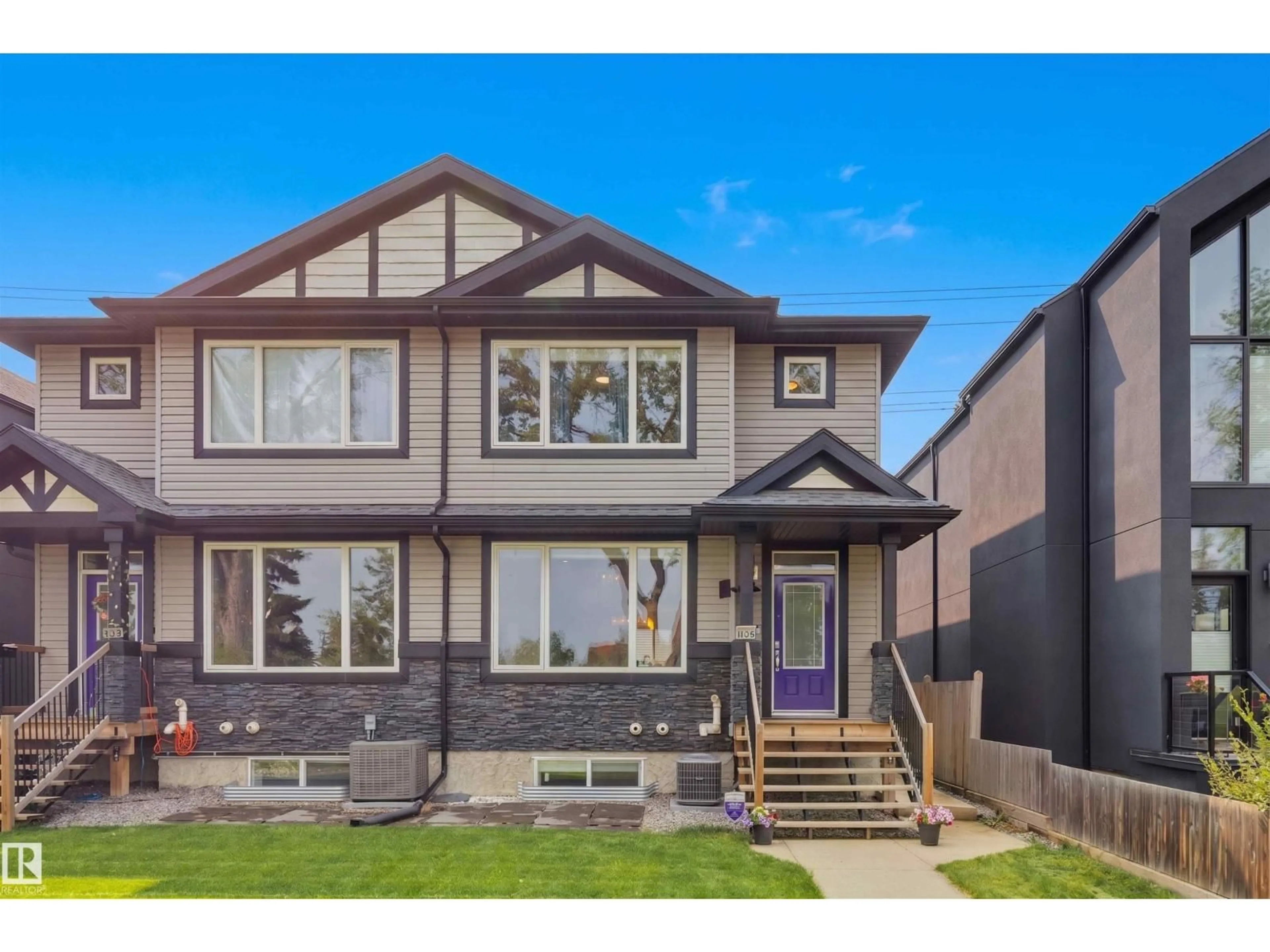 Home with vinyl exterior material, street for 11226 122 ST, Edmonton Alberta T5M0B7