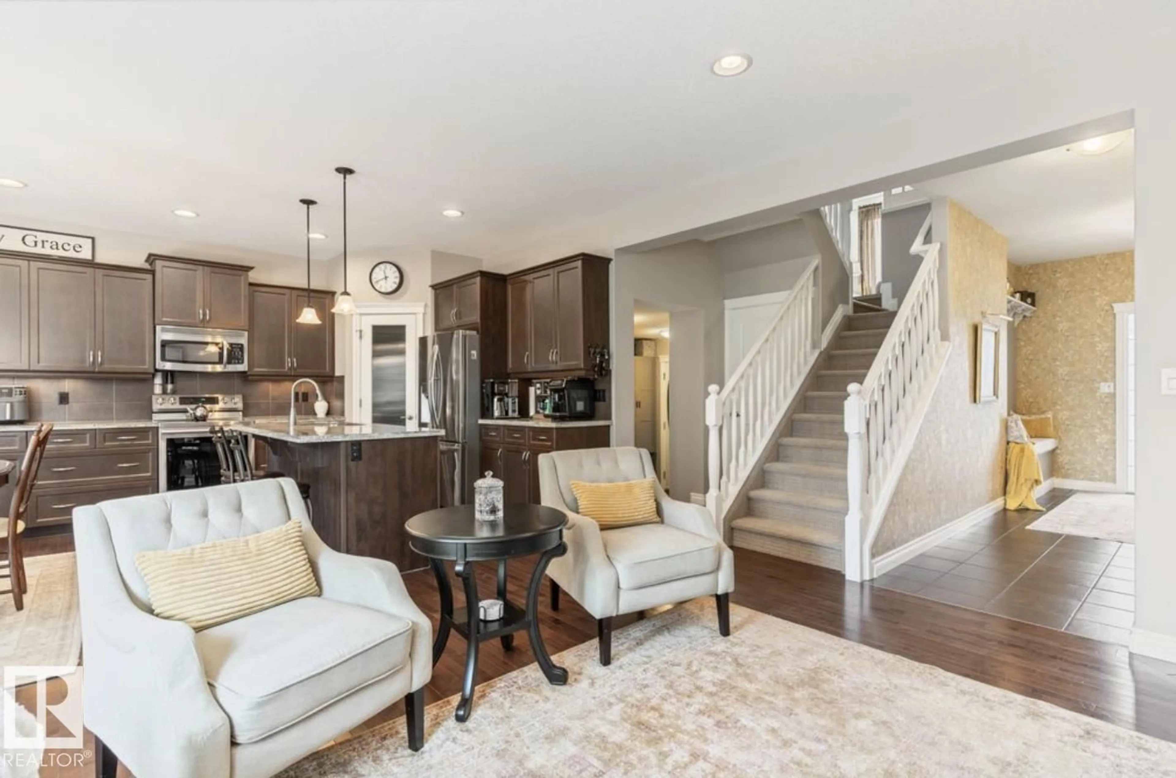 Open concept kitchen, unknown for 22 VOLETA CT, Spruce Grove Alberta T7X0J8