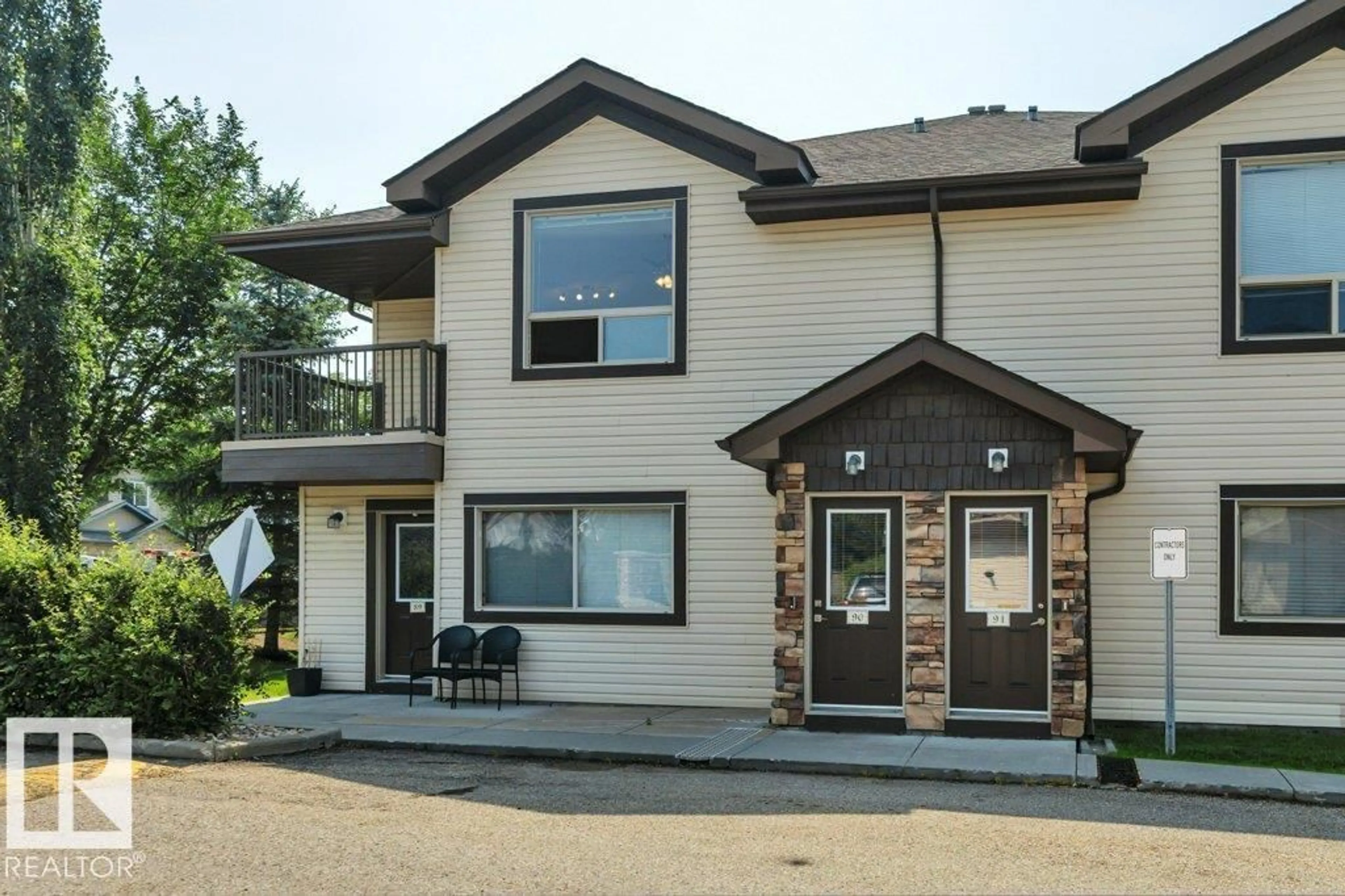 Home with vinyl exterior material, unknown for #90 - 604 62 ST, Edmonton Alberta T6X0K4