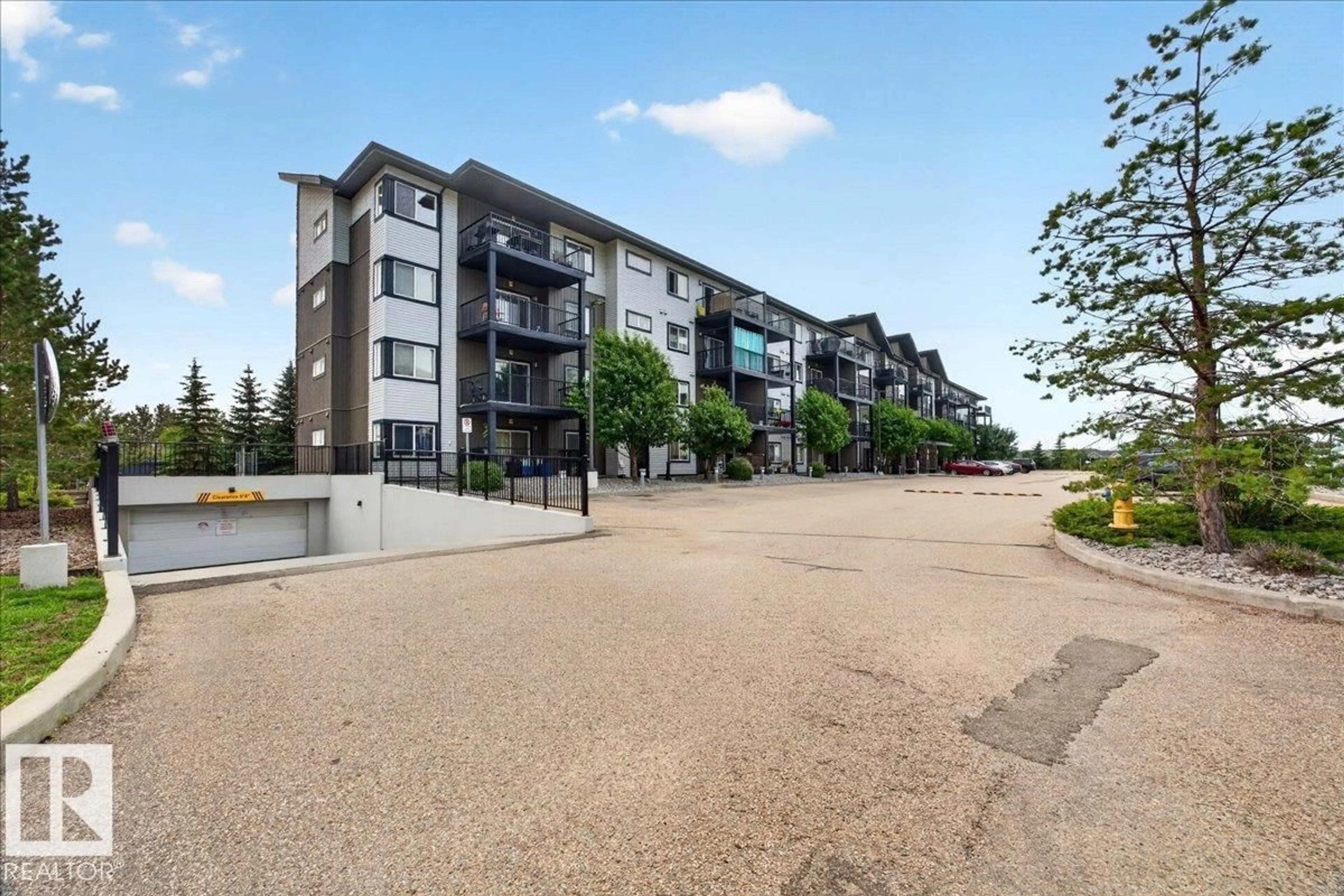 A pic from outside/outdoor area/front of a property/back of a property/a pic from drone, unknown for 504 - 226 ALBANY WY, Edmonton Alberta T6V0H3