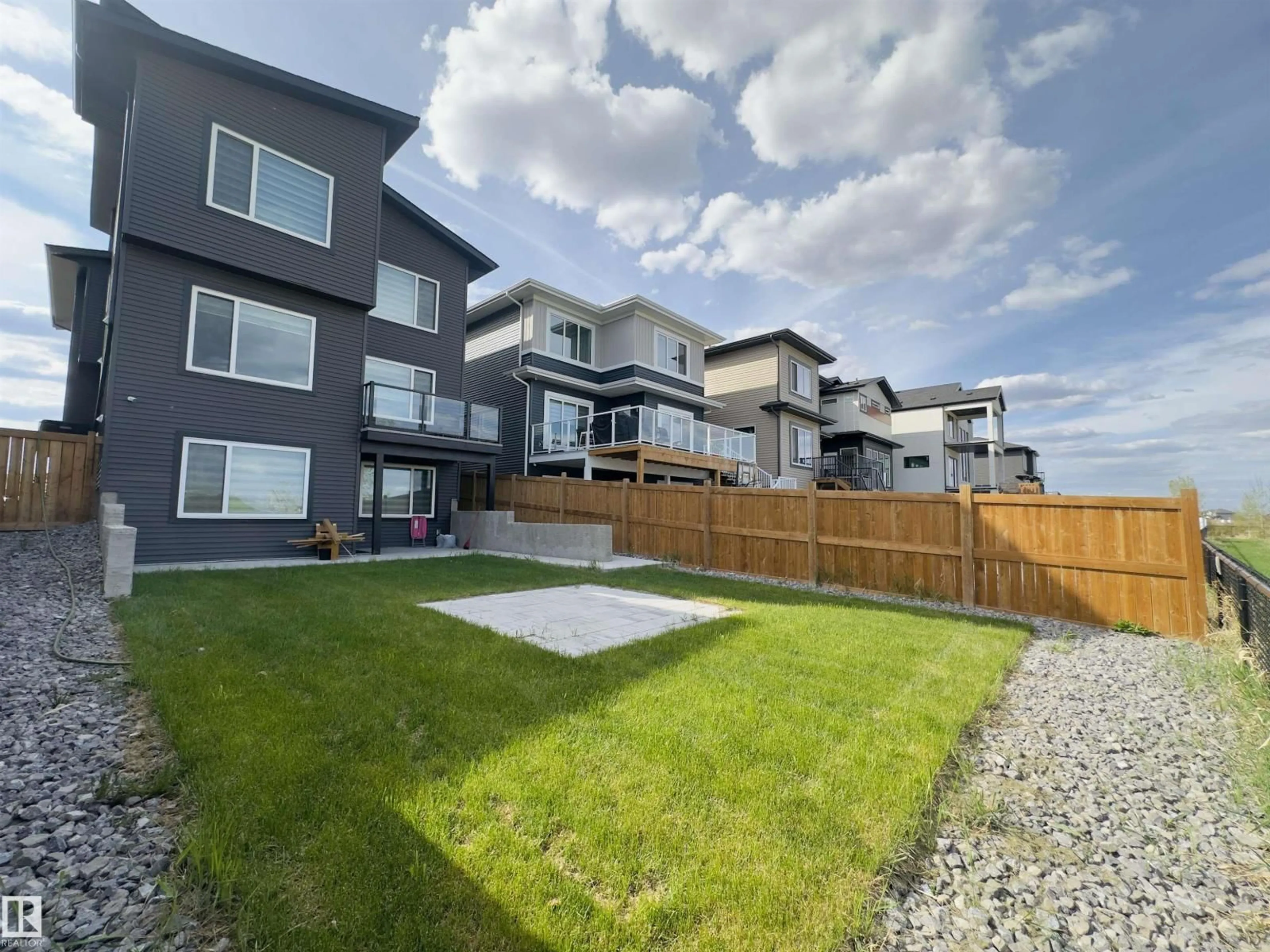 A pic from outside/outdoor area/front of a property/back of a property/a pic from drone, mountain view for 17315 68 ST, Edmonton Alberta T5Z0W4