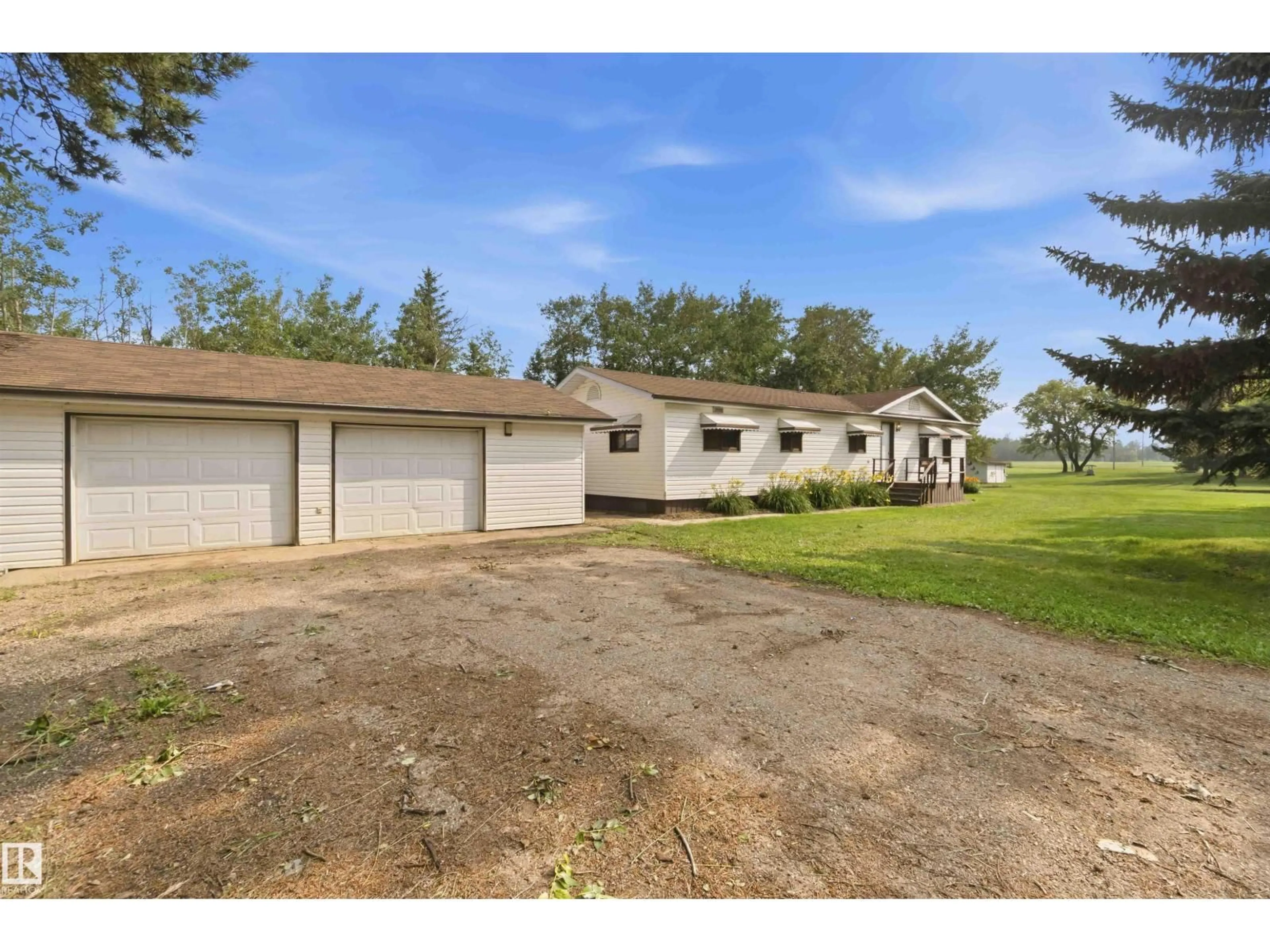 A pic from outside/outdoor area/front of a property/back of a property/a pic from drone, unknown for 21512 TOWNSHIP ROAD 584, Rural Thorhild County Alberta T0A0Z0