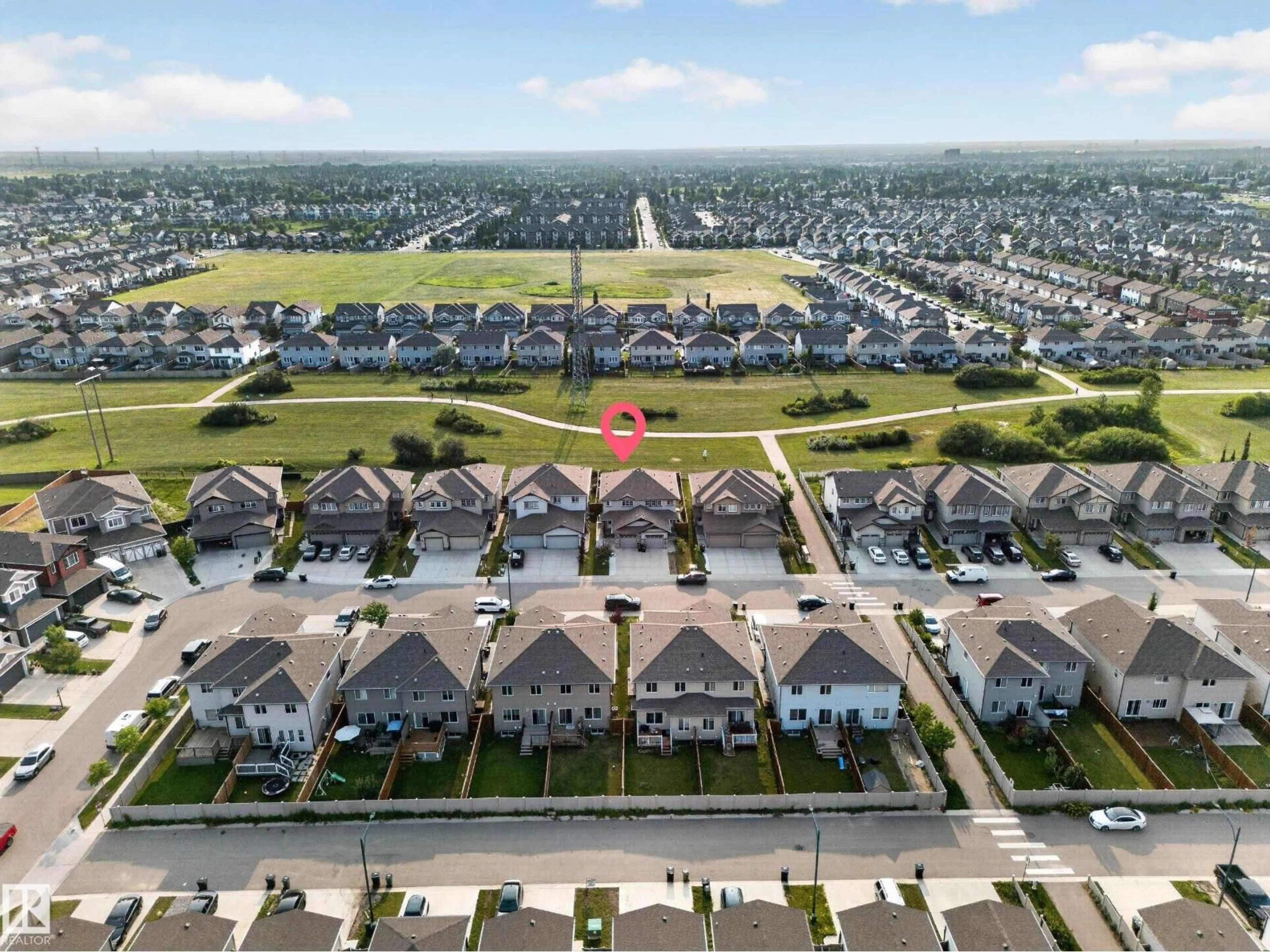 A pic from outside/outdoor area/front of a property/back of a property/a pic from drone, unknown for 1720 27 STREET, Edmonton Alberta T6T2G6