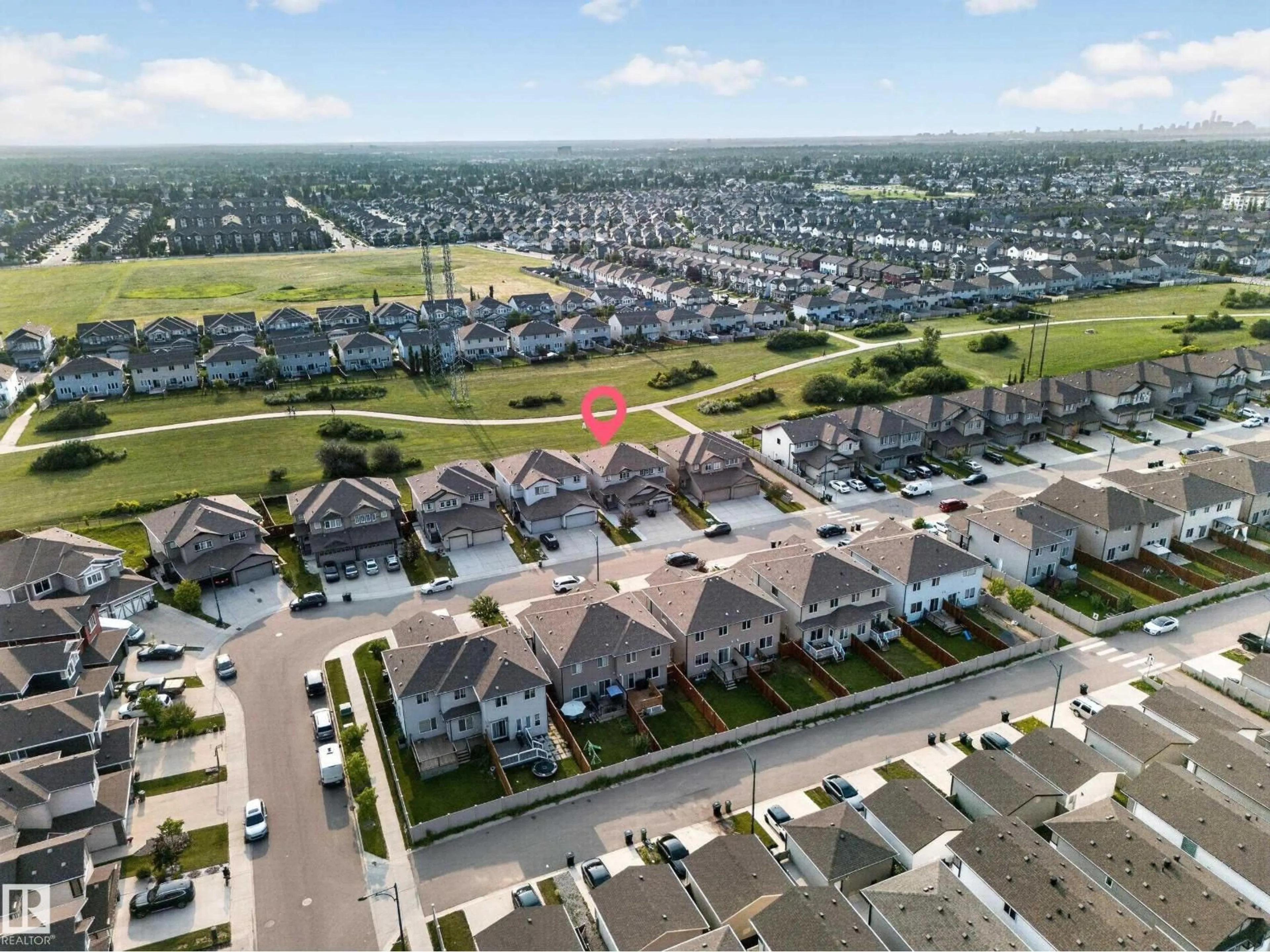 A pic from outside/outdoor area/front of a property/back of a property/a pic from drone, street for 1720 27 STREET, Edmonton Alberta T6T2G6