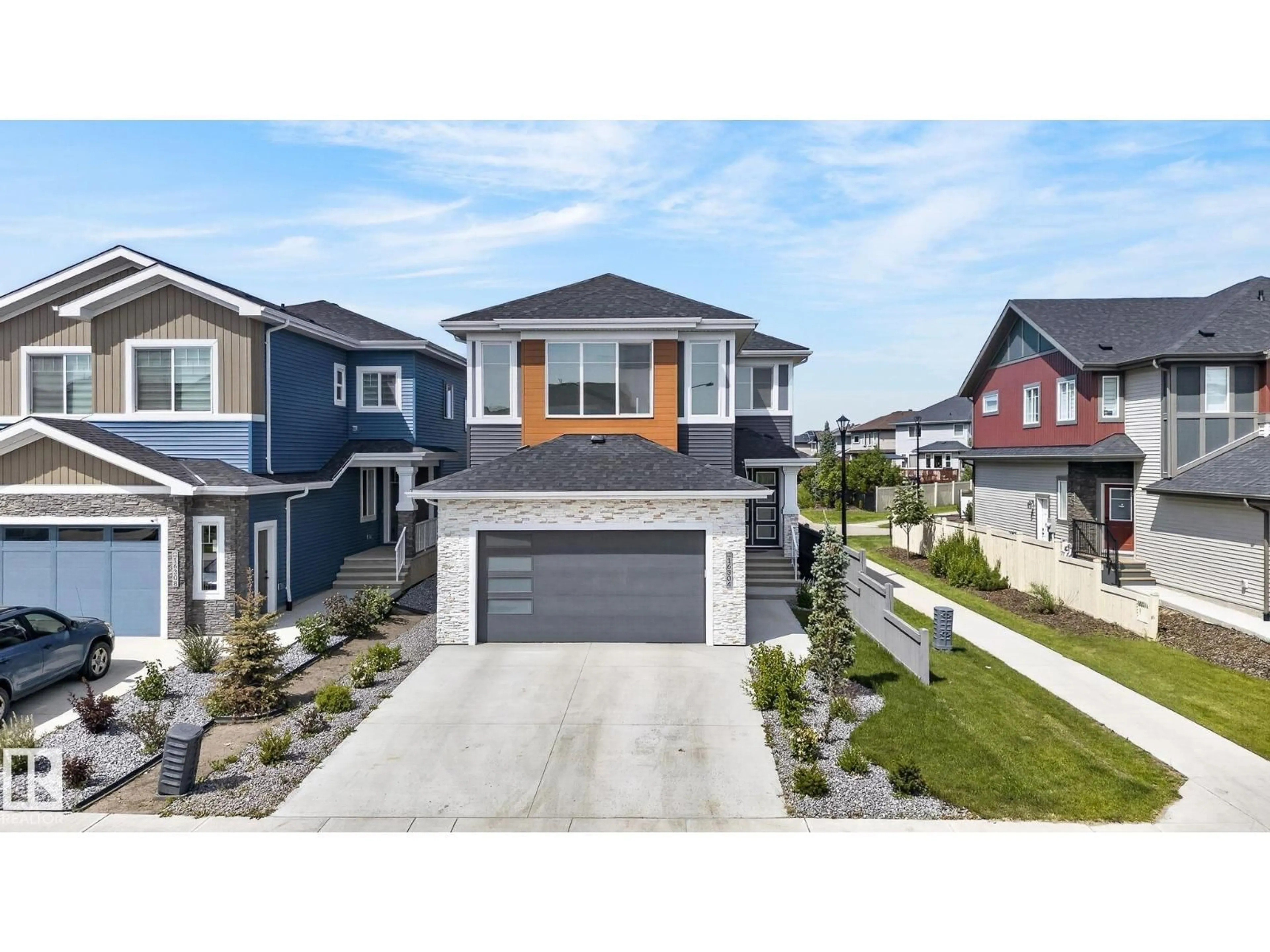 Home with vinyl exterior material, street for SW - 16304 19 AV, Edmonton Alberta T6W5J8
