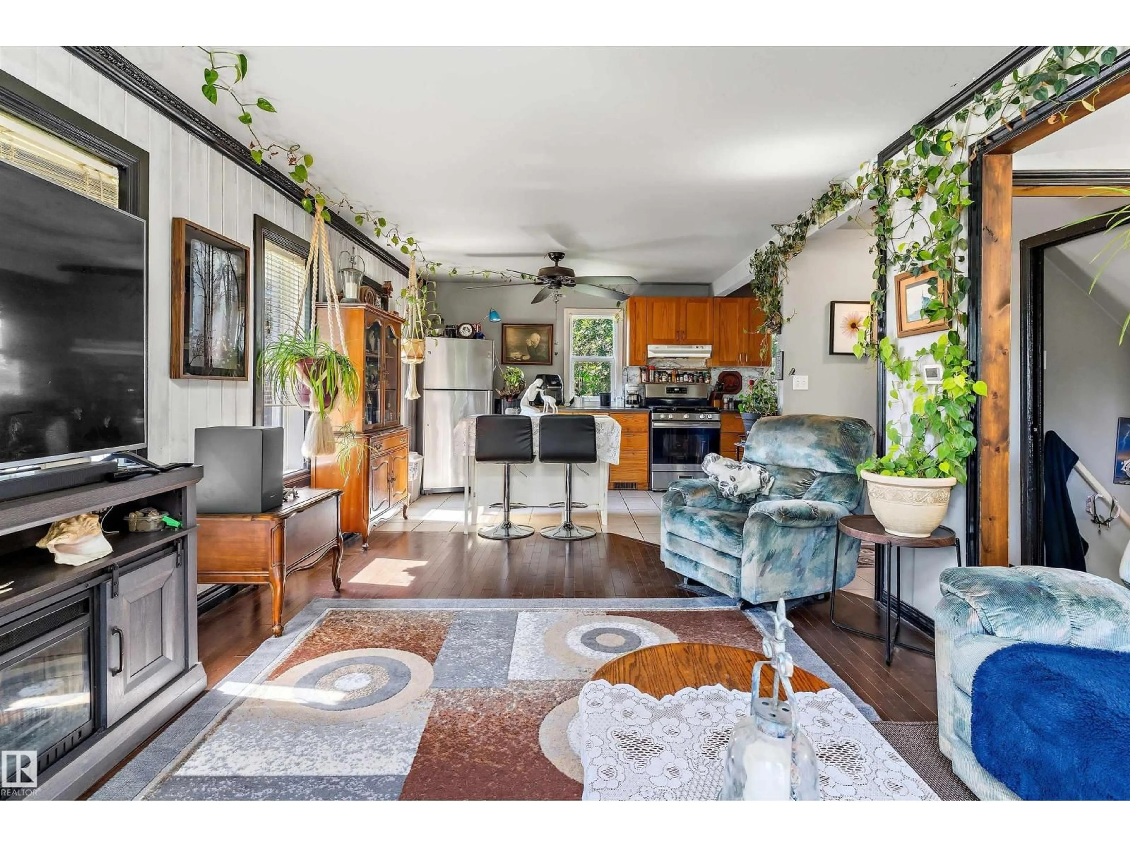 Living room with furniture, unknown for #204 - 22106 S COOKING LAKE RD, Rural Strathcona County Alberta T8E1J1