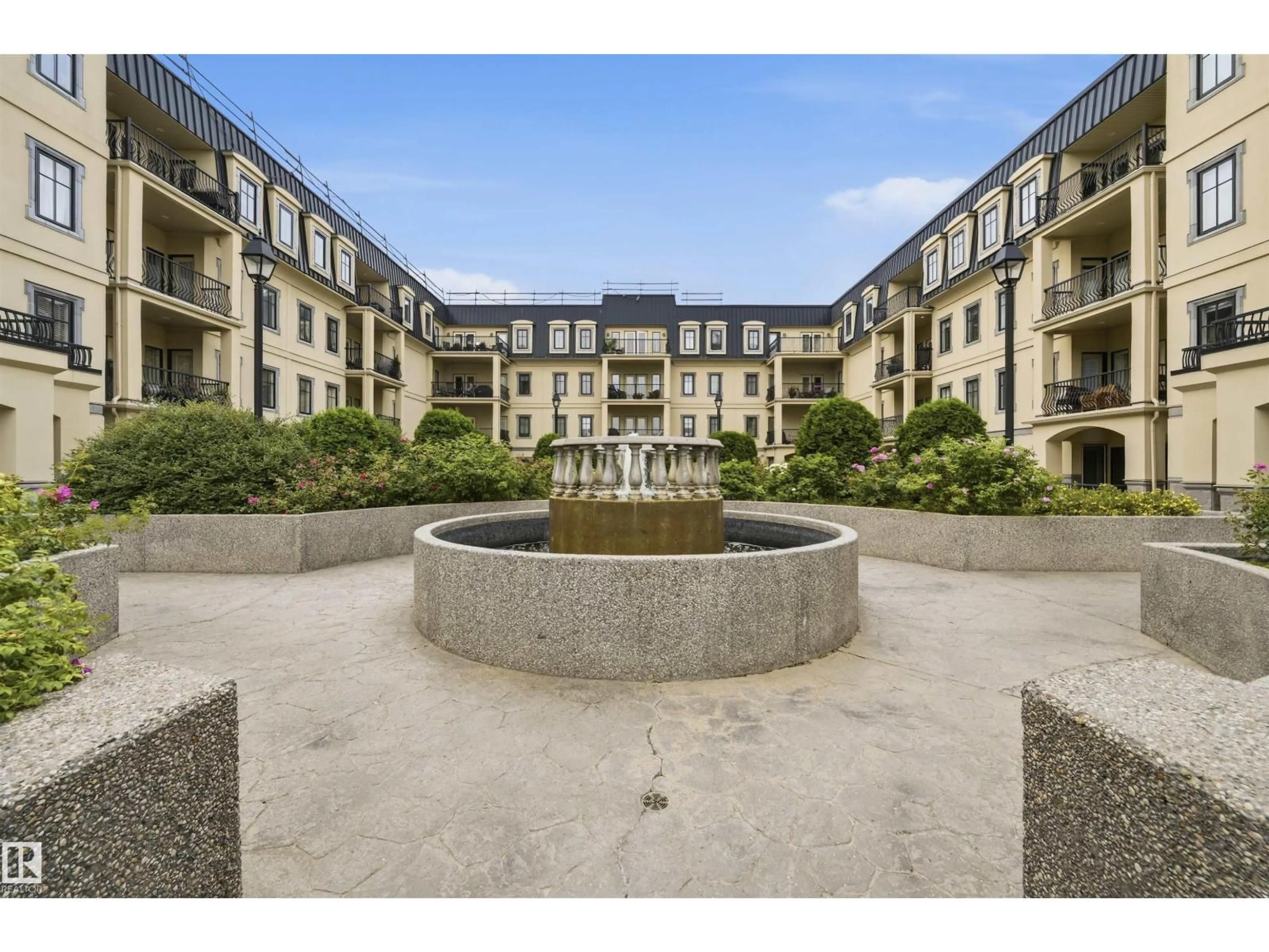 A pic from outside/outdoor area/front of a property/back of a property/a pic from drone, building for #338 - 1406 HODGSON WY, Edmonton Alberta T6R3K1