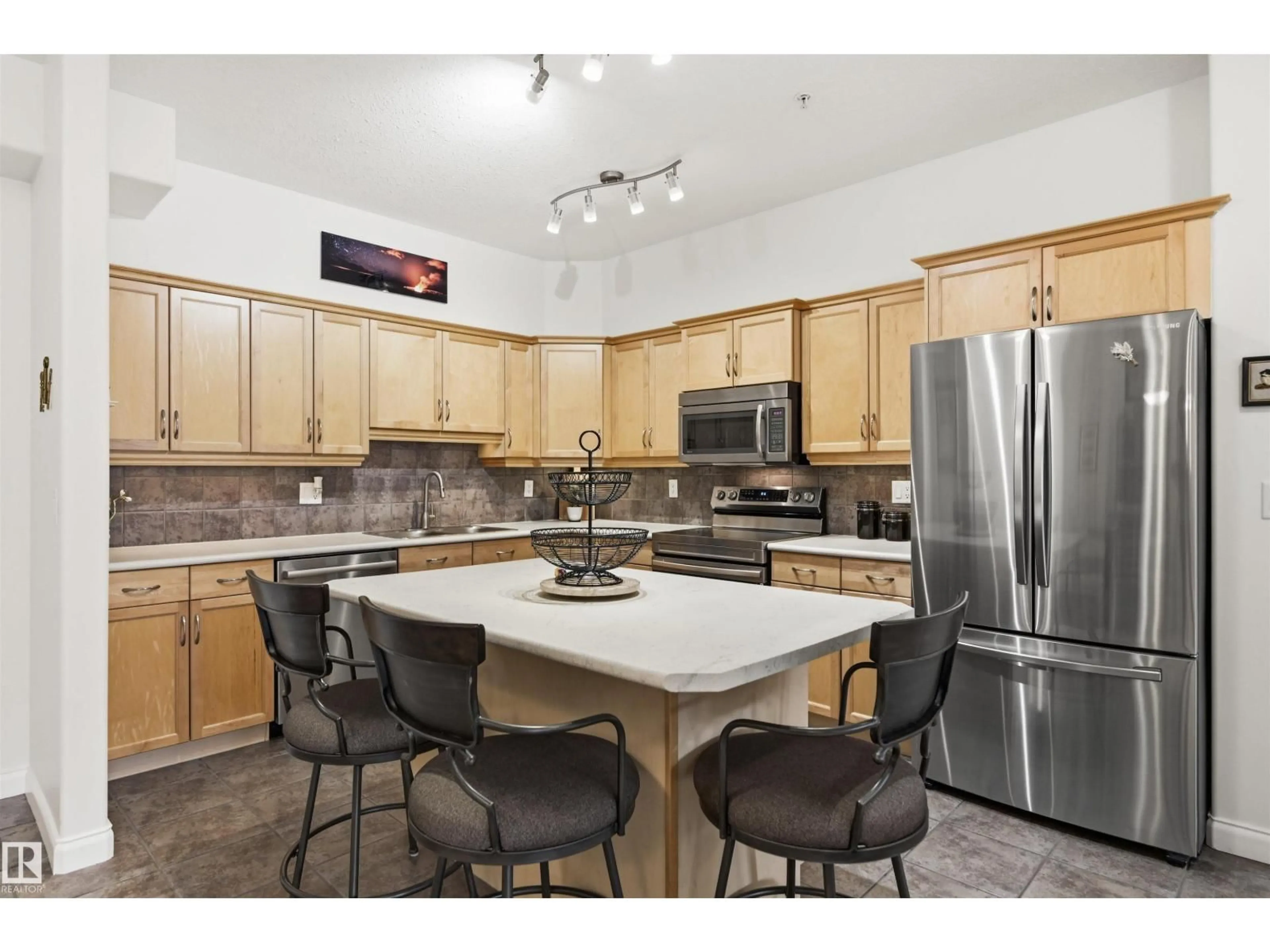 Open concept kitchen, unknown for #338 - 1406 HODGSON WY, Edmonton Alberta T6R3K1