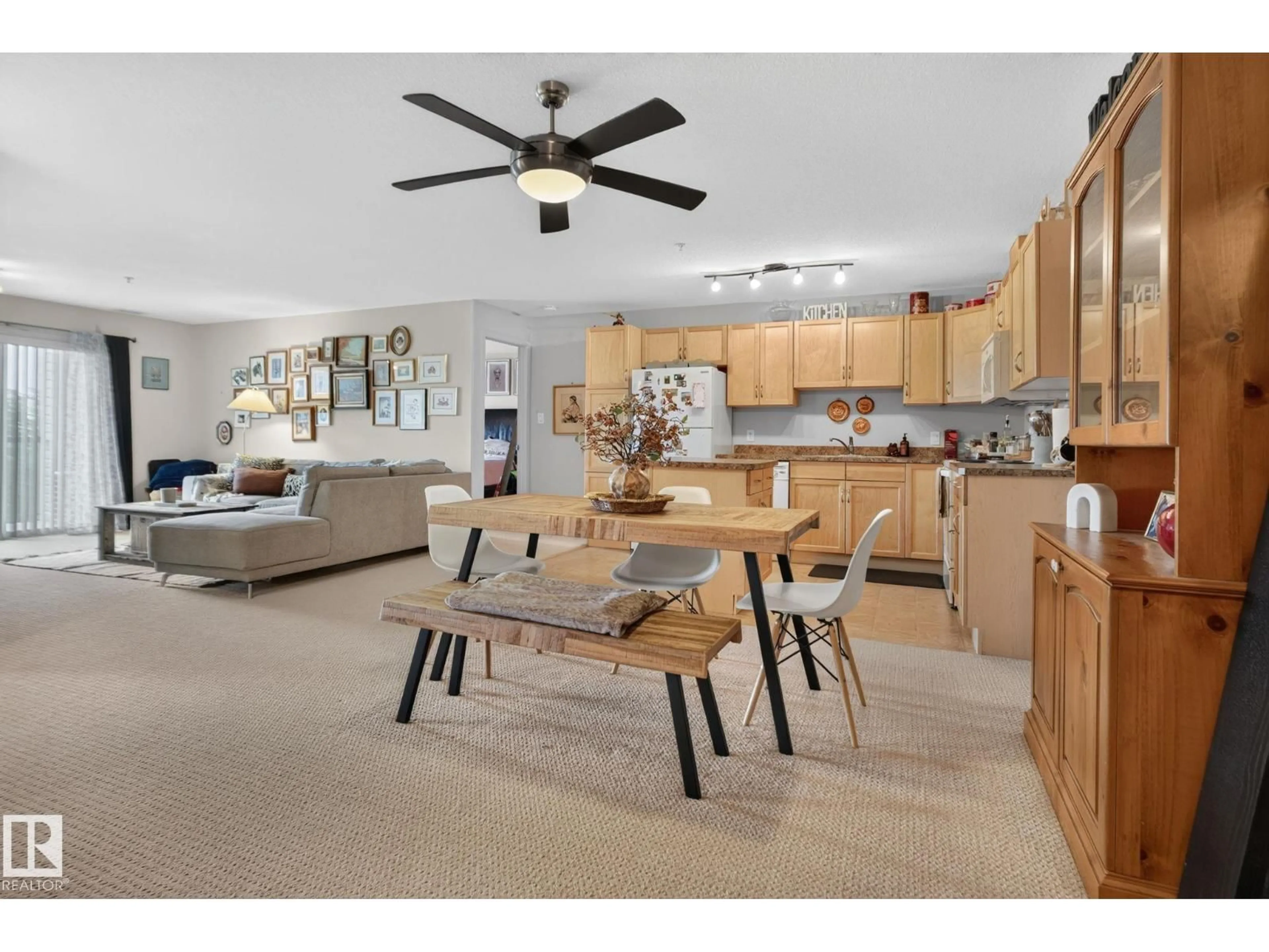 Open concept kitchen, unknown for #335 - 2096 BLACKMUD CREEK DR, Edmonton Alberta T6W0G1