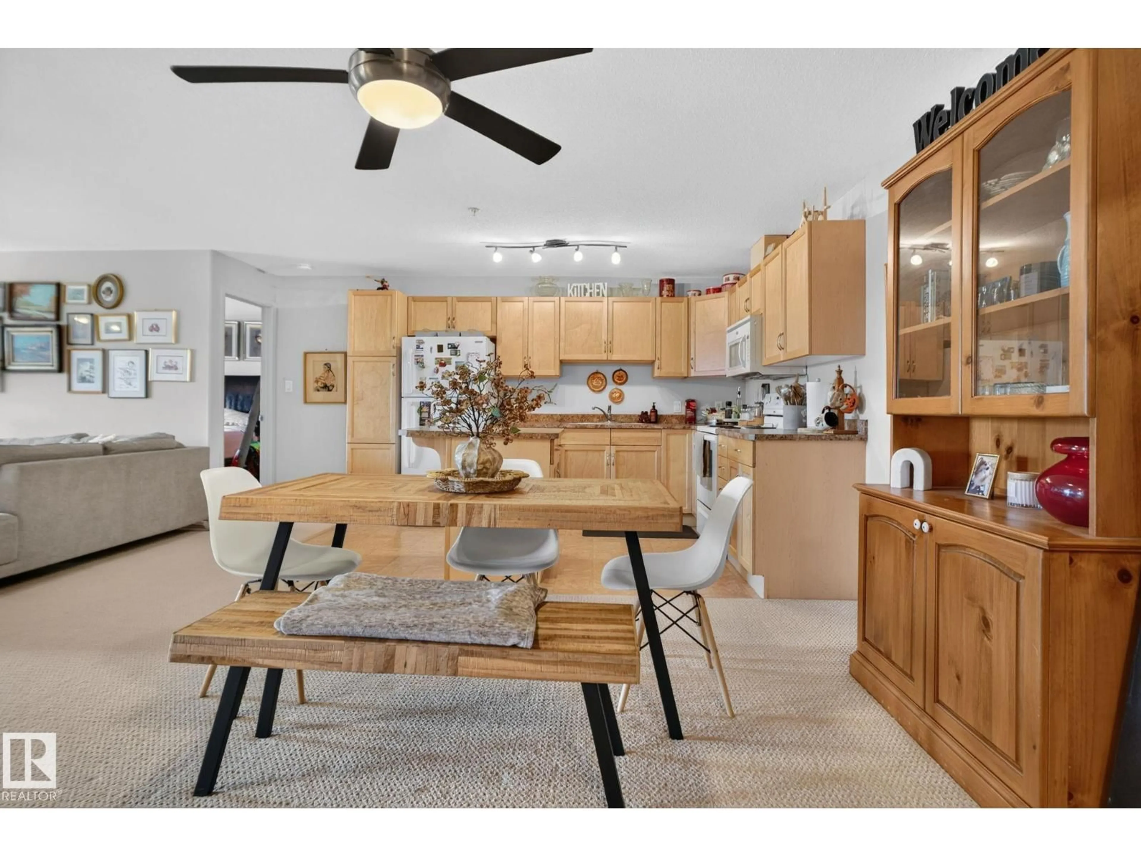 Open concept kitchen, unknown for #335 - 2096 BLACKMUD CREEK DR, Edmonton Alberta T6W0G1