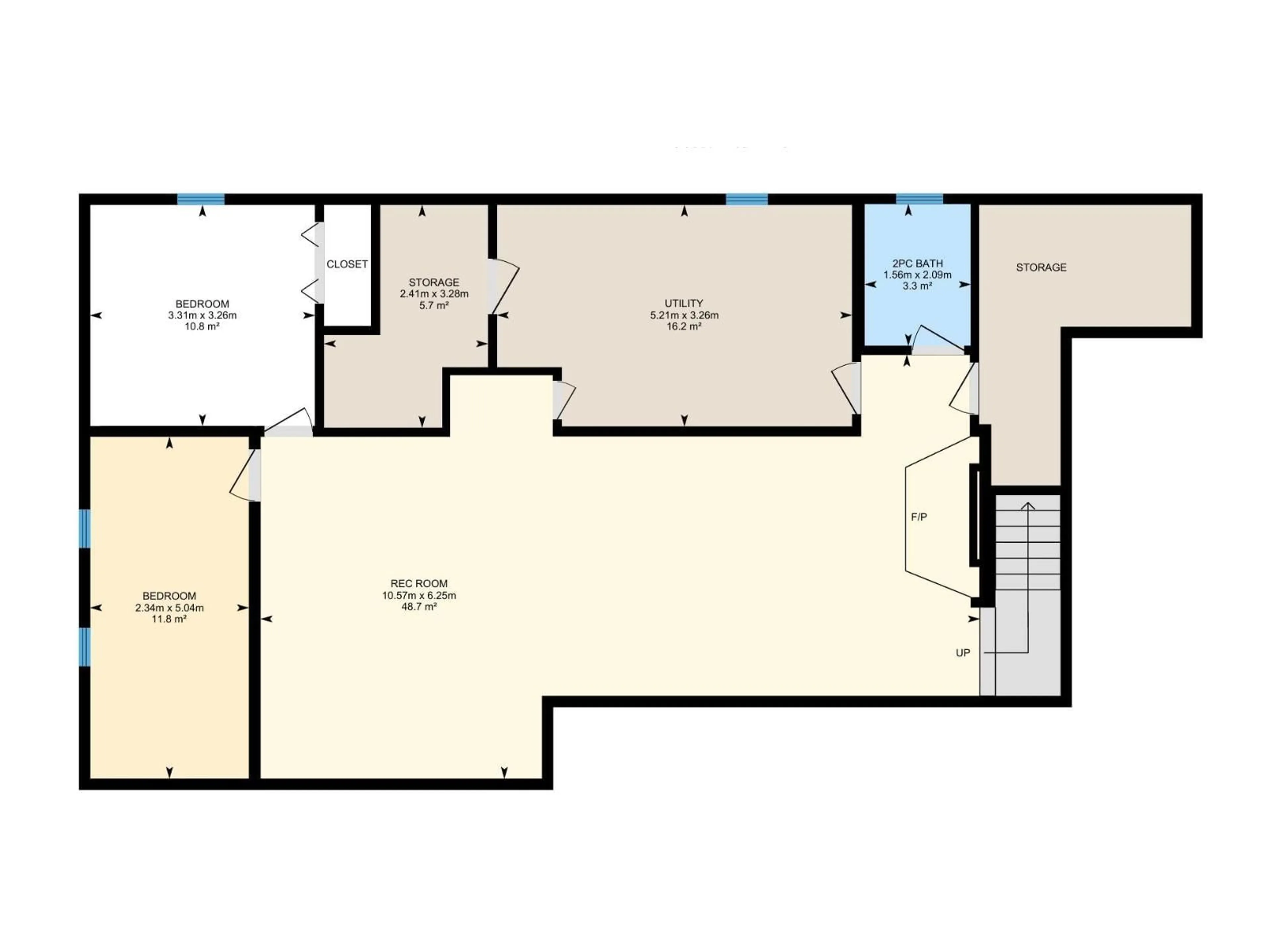 Floor plan for 5825 52 ST, Wetaskiwin Alberta T9A2W5