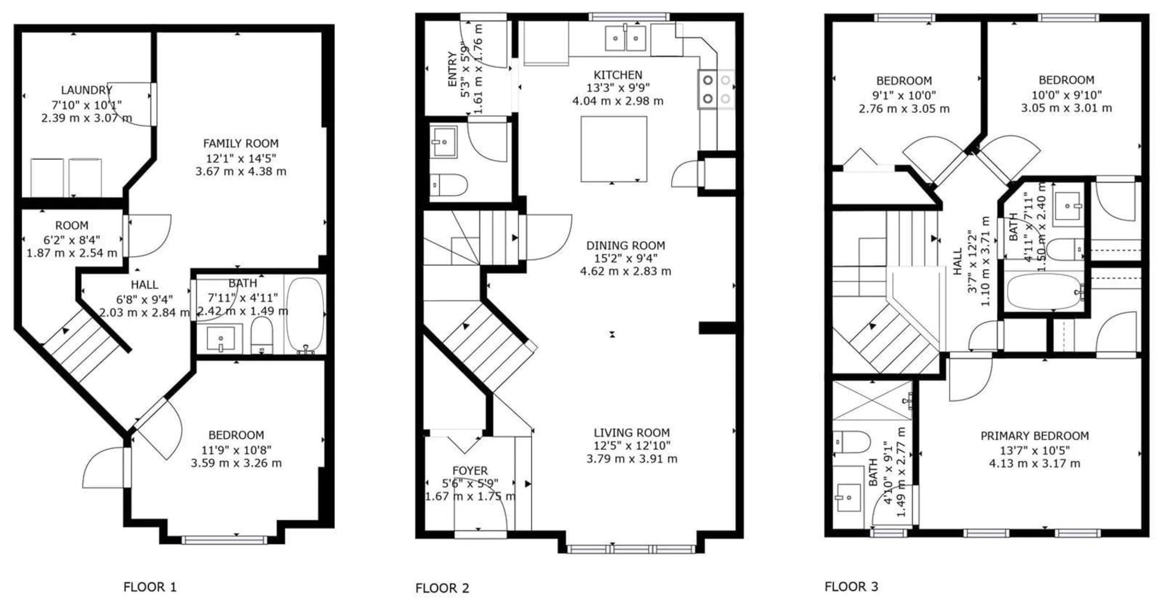 Floor plan for 206 SOUTHFORK DR, Leduc Alberta T9E1G4