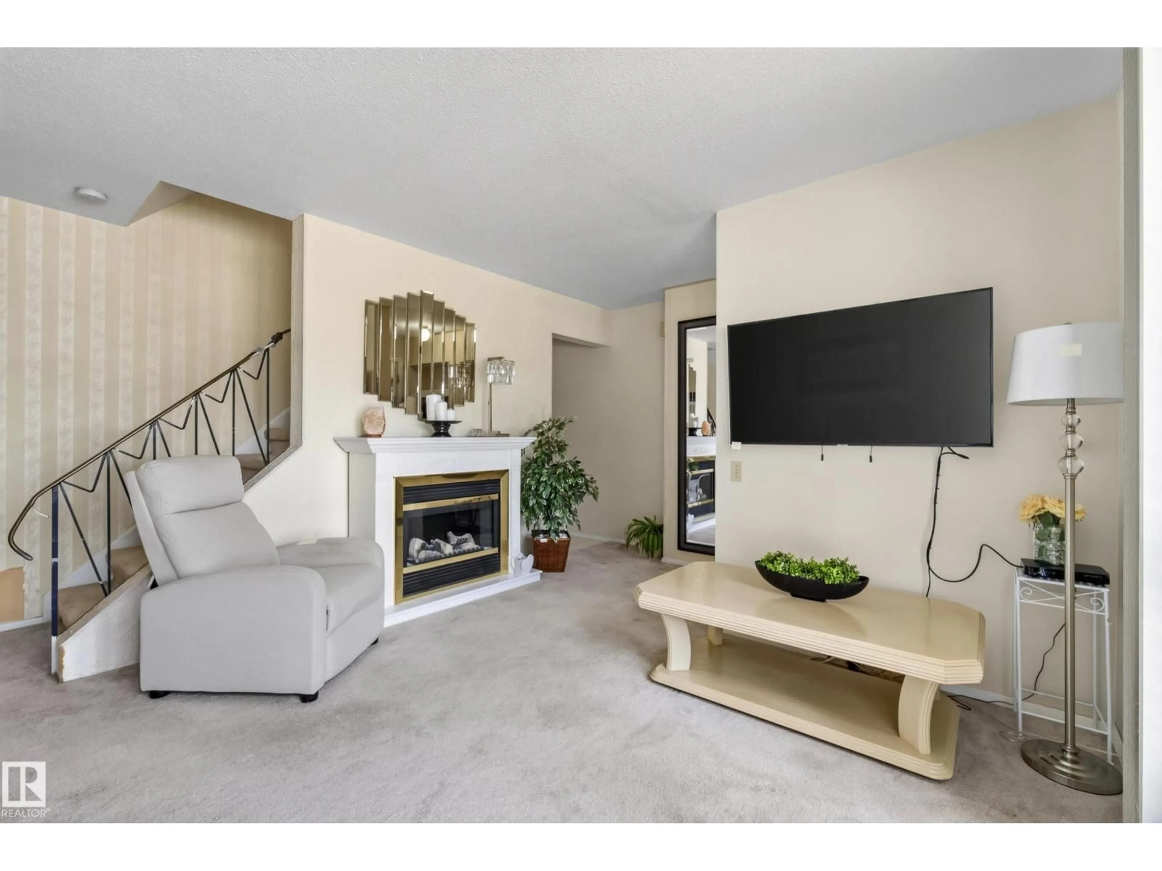 Living room with furniture, unknown for 117 MAYFAIR MEWS, Edmonton Alberta T5E5R7
