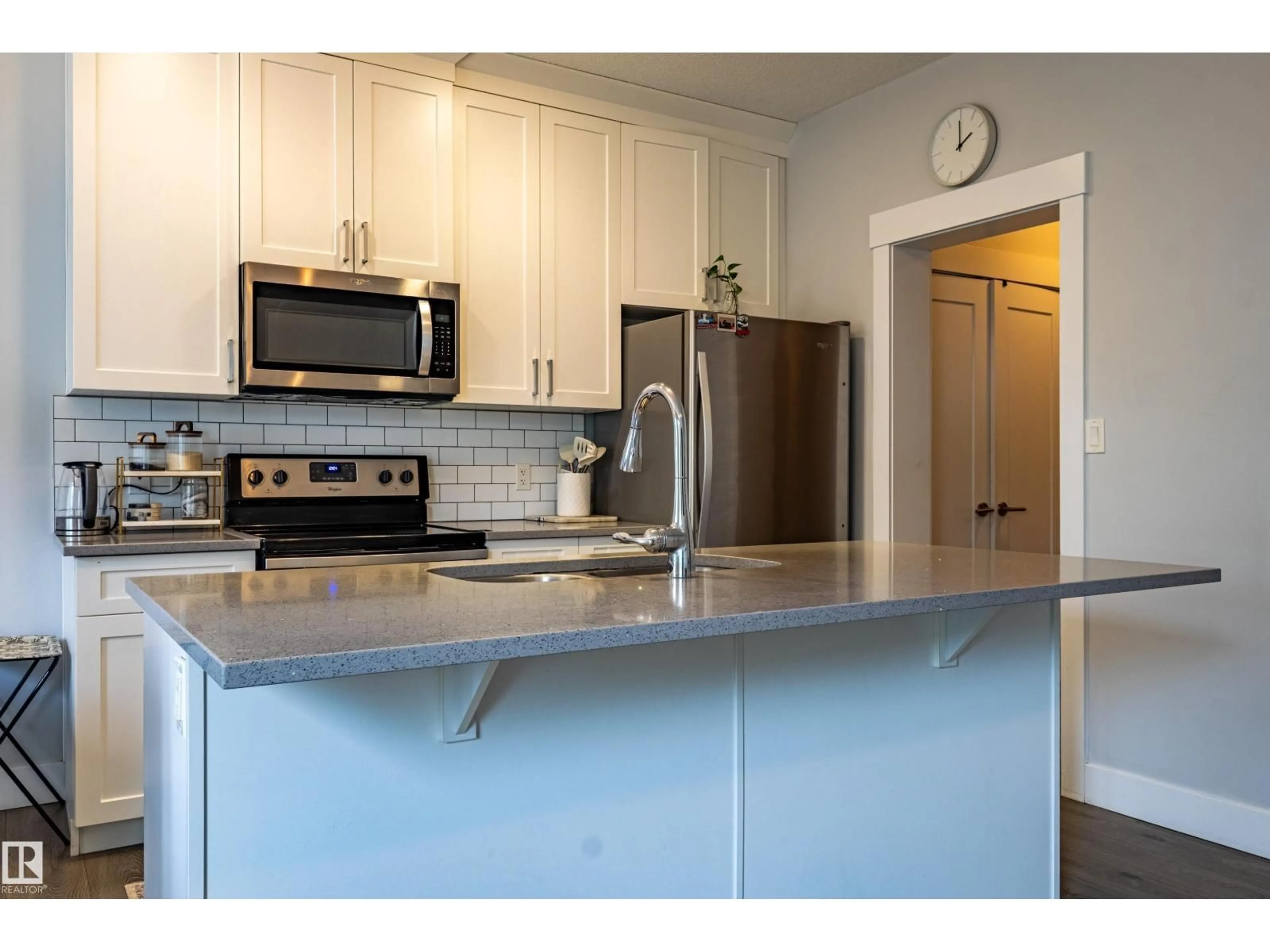 Open concept kitchen, unknown for #14 - 4835 WRIGHT DR, Edmonton Alberta T6W3T2
