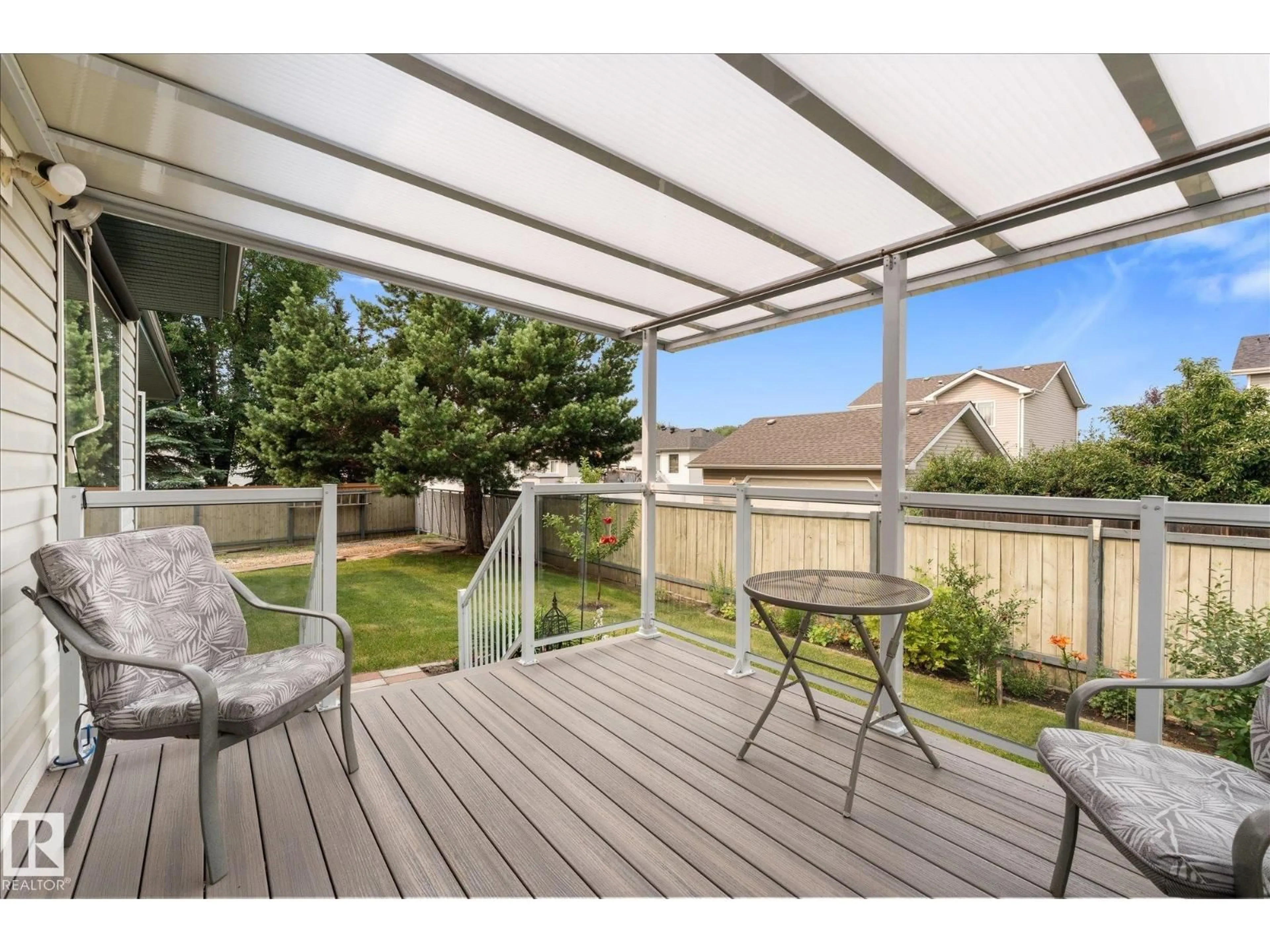 Patio, street for 16 SIMONETTE CR, Devon Alberta T9G1Y5