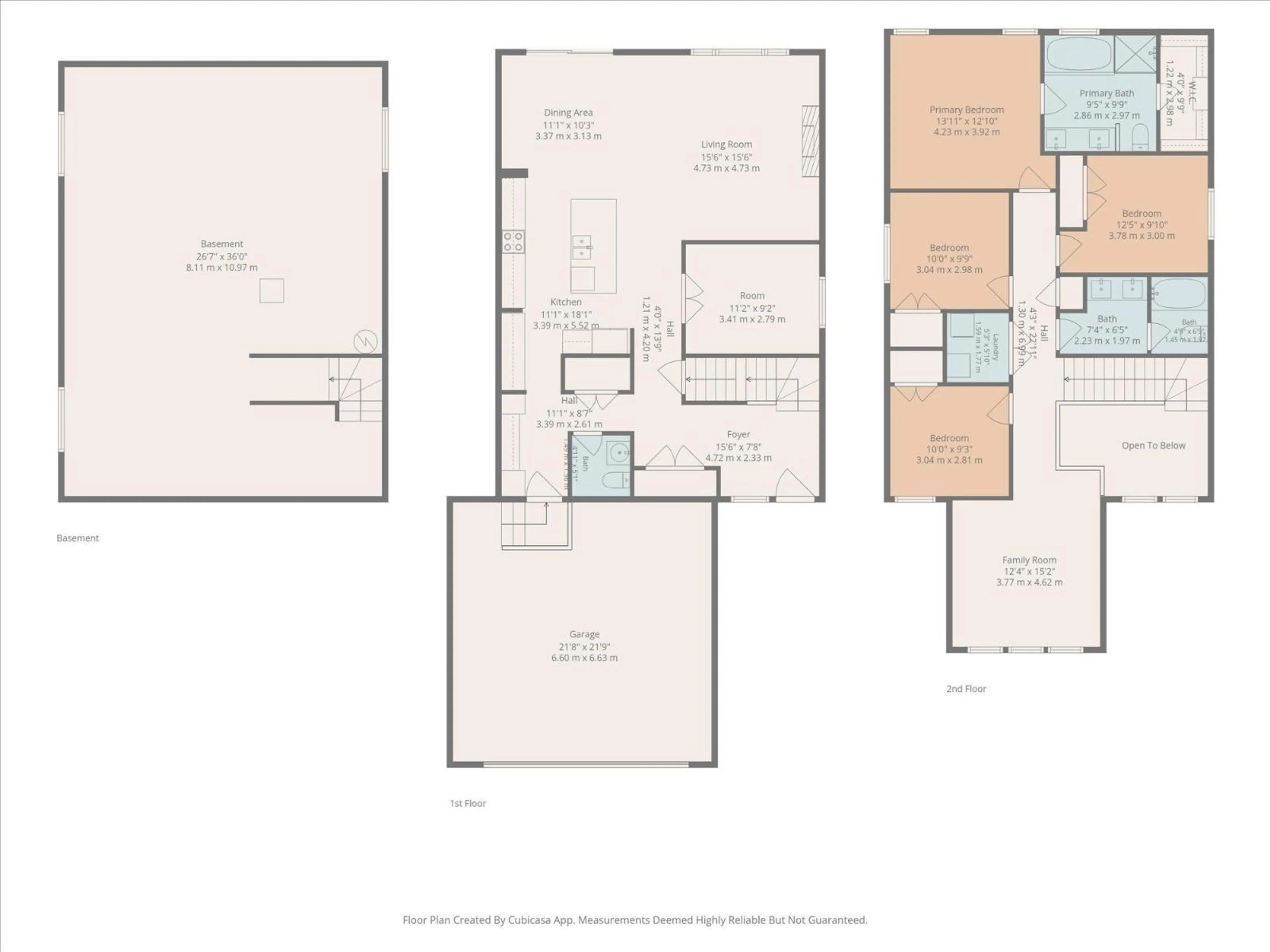 Floor plan for 38 ELLICE BN, Fort Saskatchewan Alberta T8L0V1