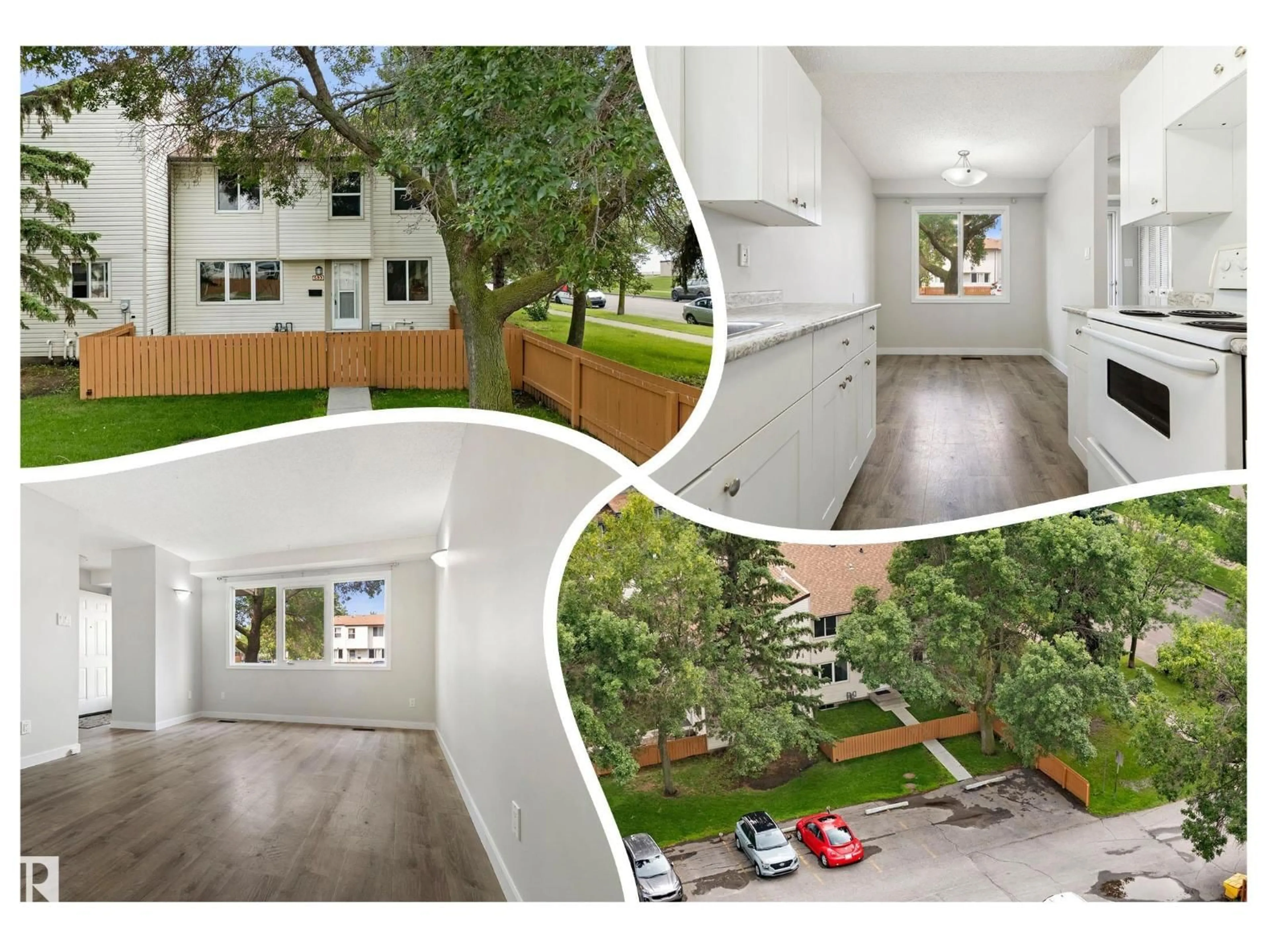 A pic from outside/outdoor area/front of a property/back of a property/a pic from drone, street for 6533 180 ST, Edmonton Alberta T5T2A3