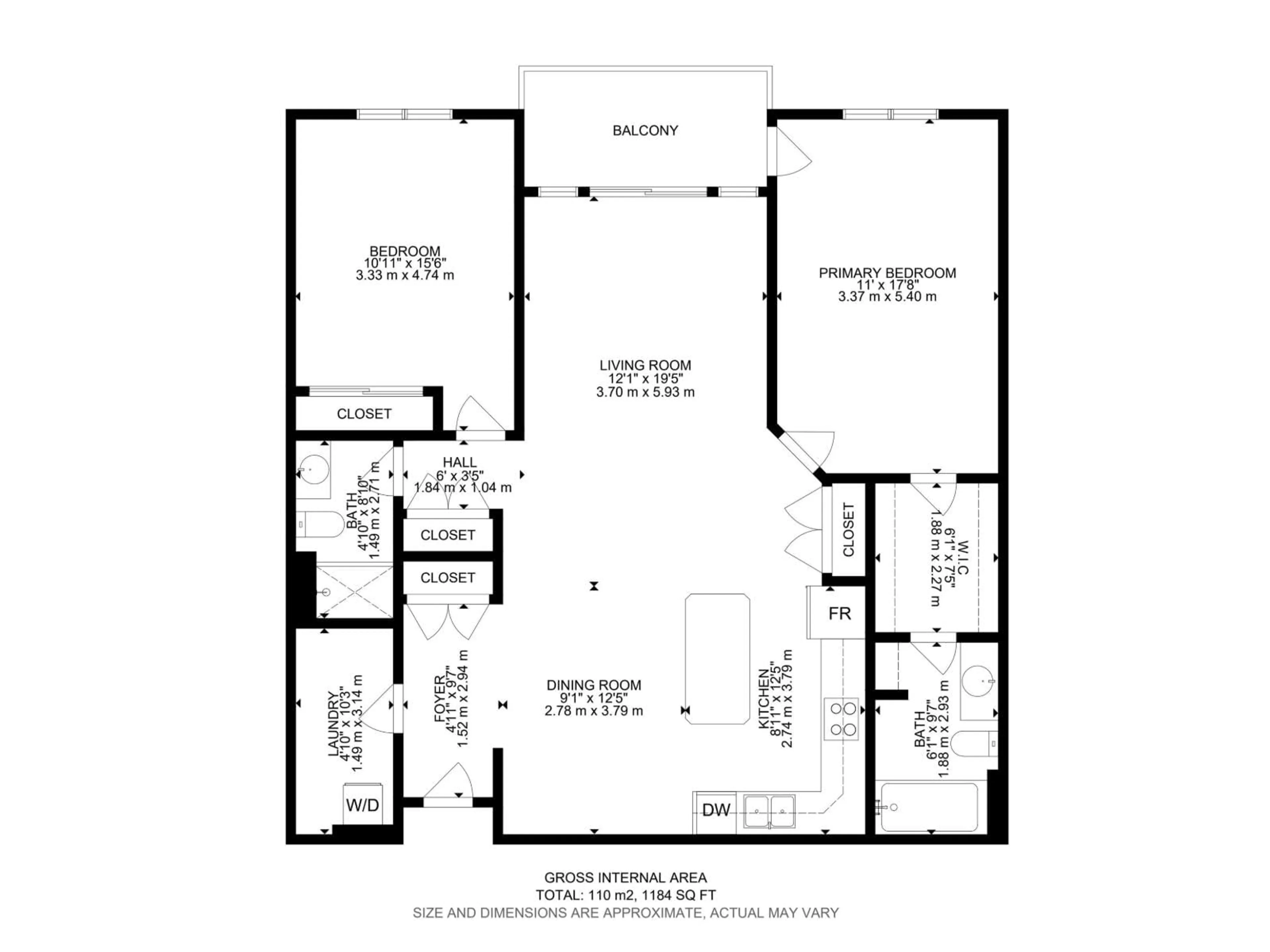 Floor plan for 278 - 338 SUDER GREENS DR, Edmonton Alberta T5T6V6