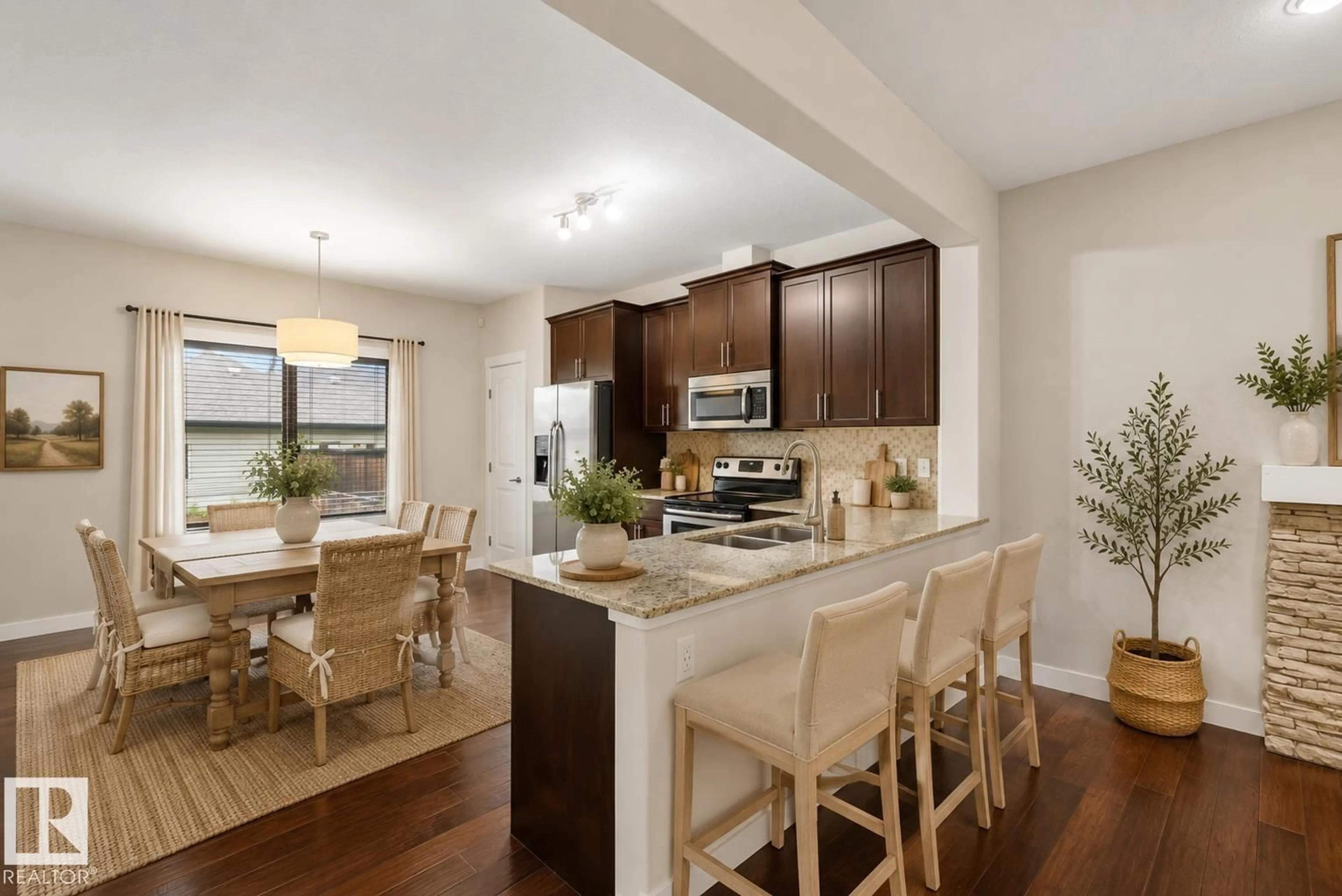 Open concept kitchen, unknown for 23 GREENBURY BV, Spruce Grove Alberta T7X0M1